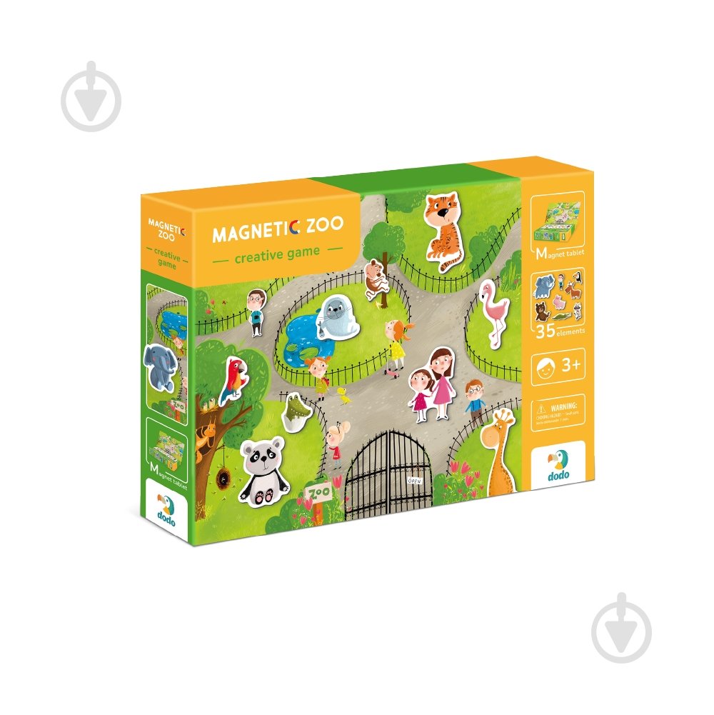 Игра магнитная DoDo Зоопарк 200207 - фото 1
