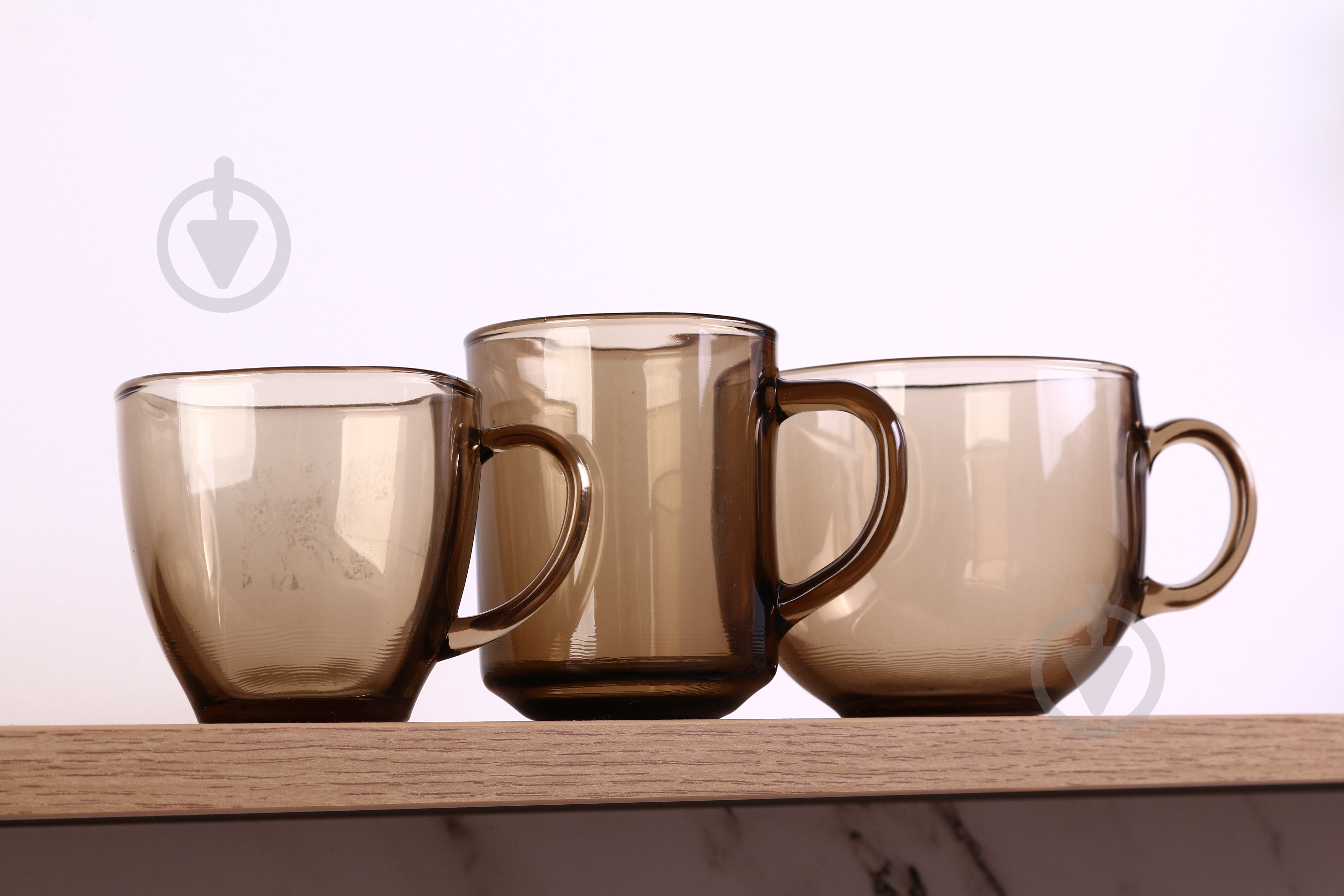 Чашка Гута 500 мл Boss дымчатая - фото 3