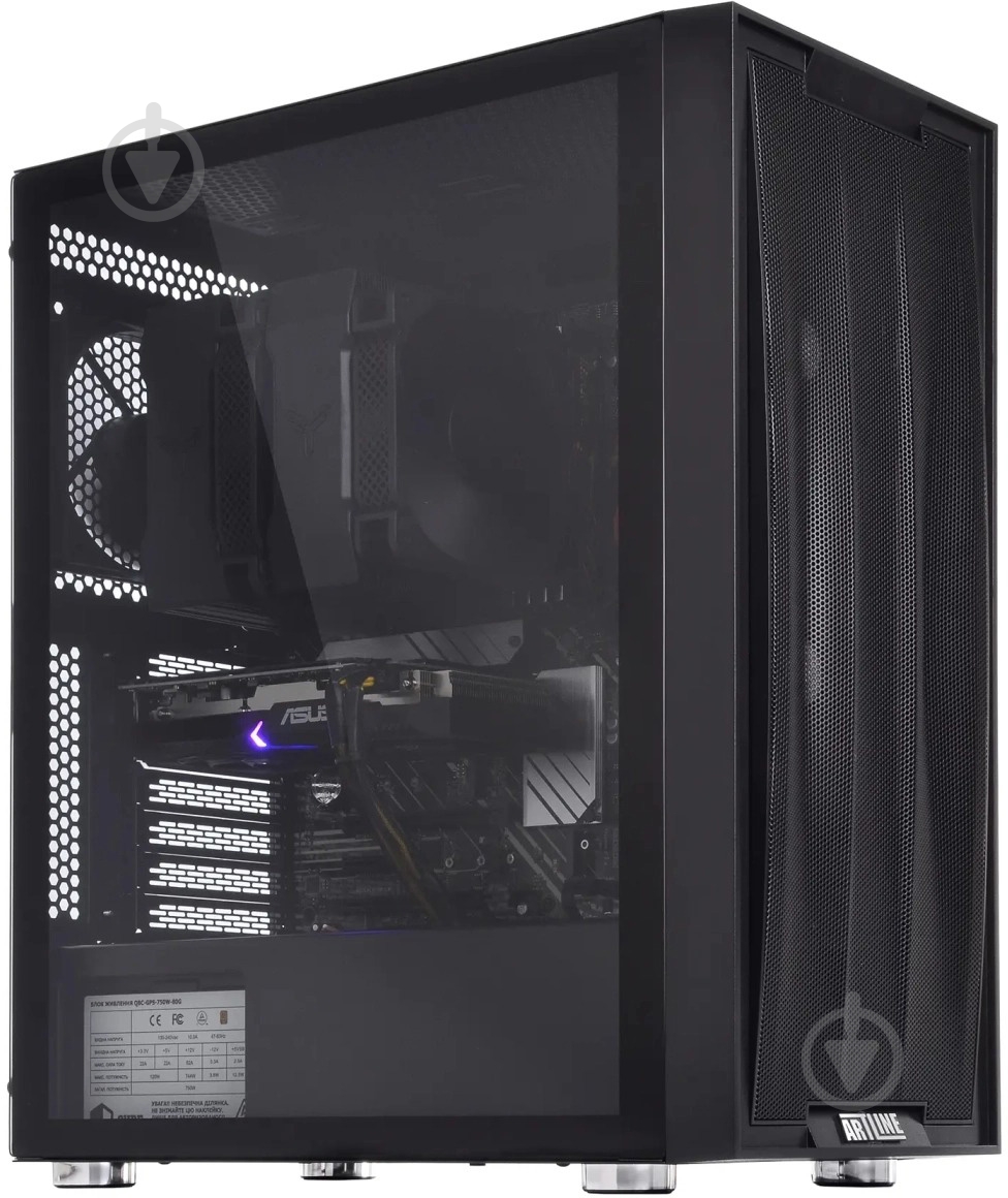 Рабочая станция Artline WorkStation W75 Windows 11 Pro (W75v53Win) black - фото 2
