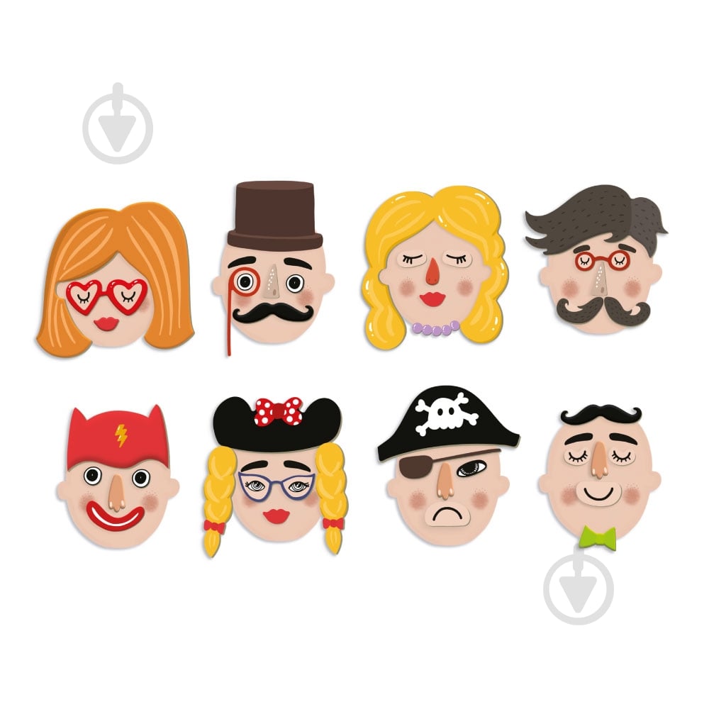 Игра магнитная DoDo Лица 200208 - фото 4