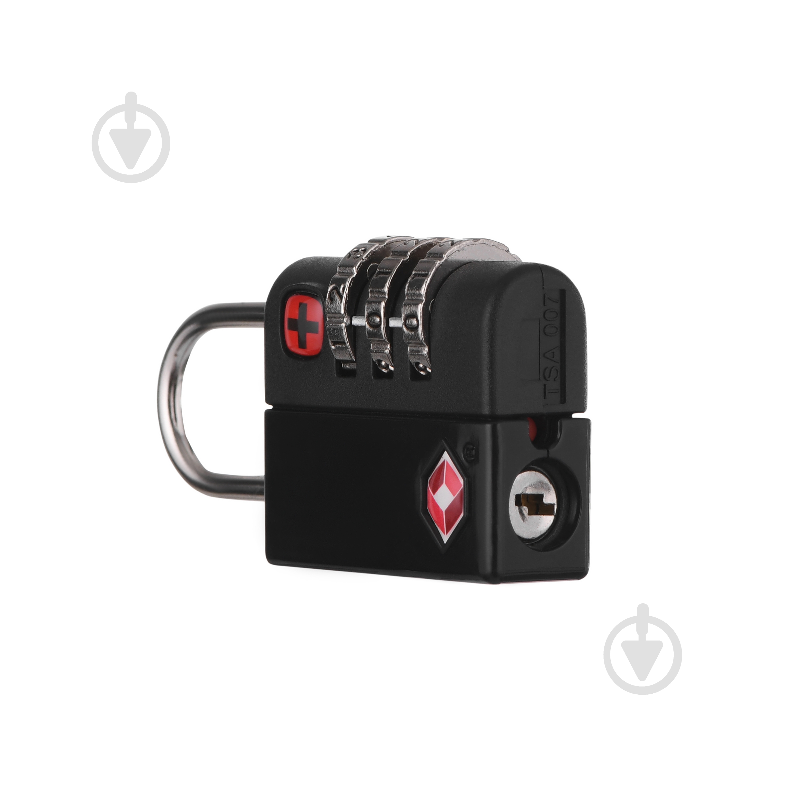 Замок навесной Wenger черный TSA Combination Lock - фото 4