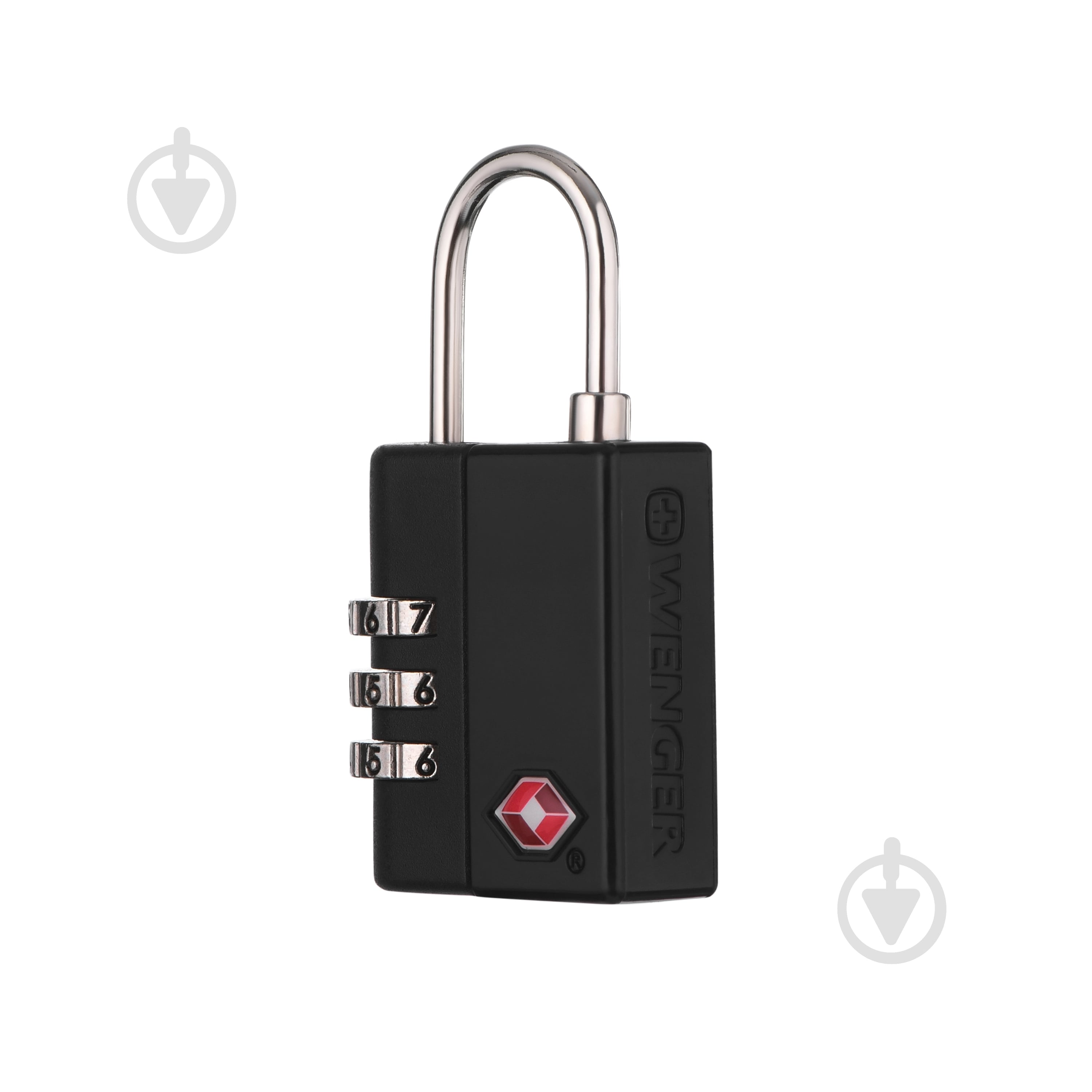 Замок навесной Wenger черный TSA Combination Lock - фото 2