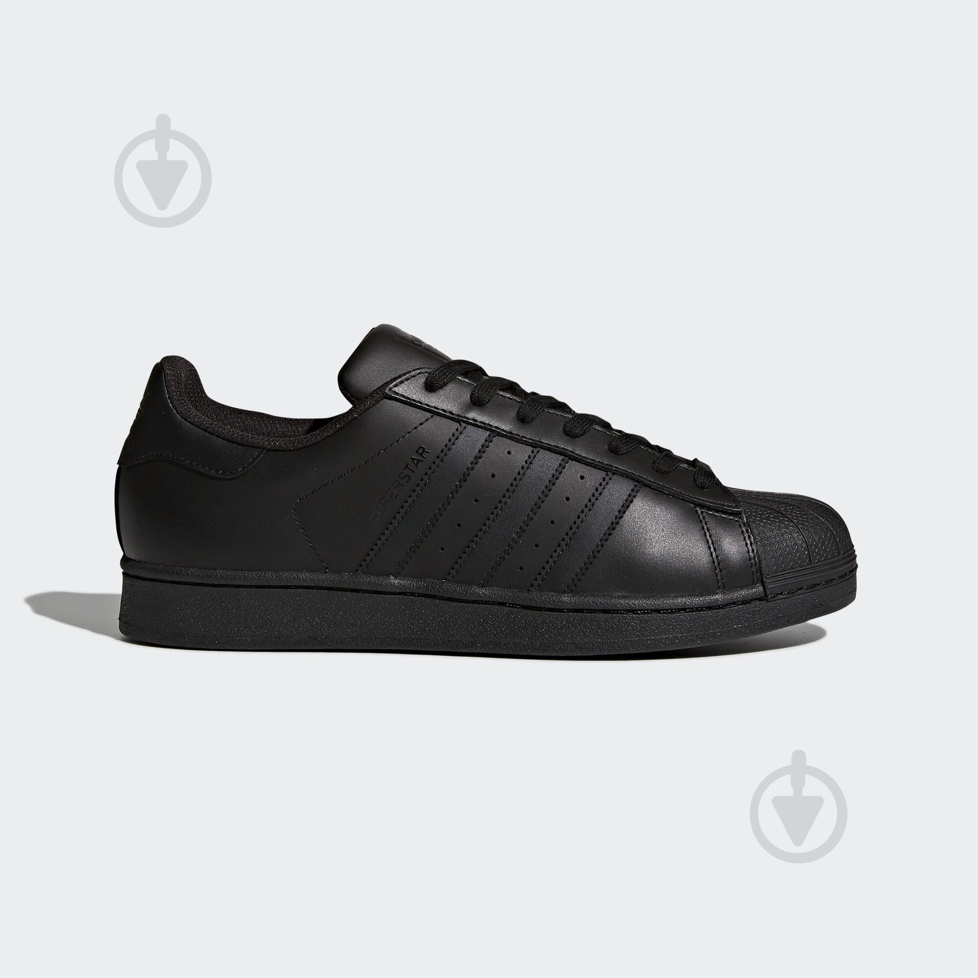 Кроссовки мужские зимние Adidas SUPERSTAR AF5666 р.51 1/3 черные - фото 1