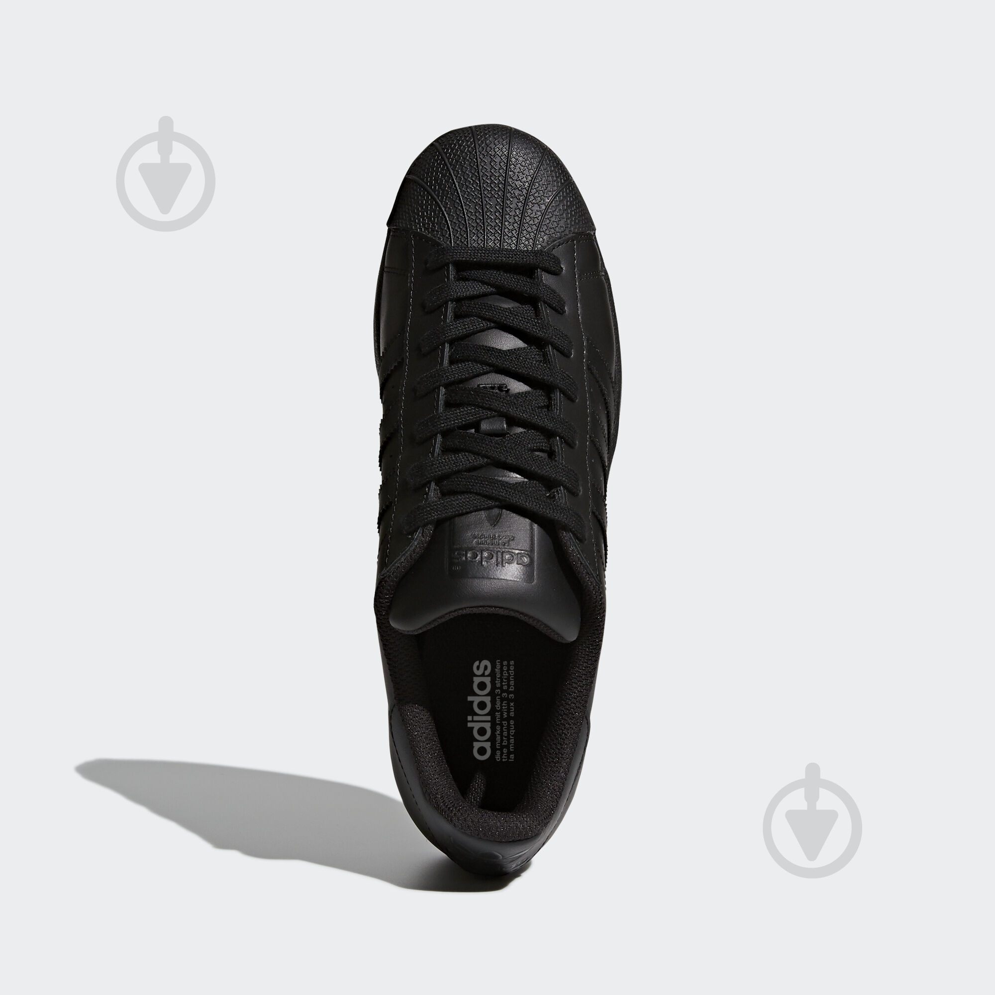 Кроссовки мужские зимние Adidas SUPERSTAR AF5666 р.51 1/3 черные - фото 2
