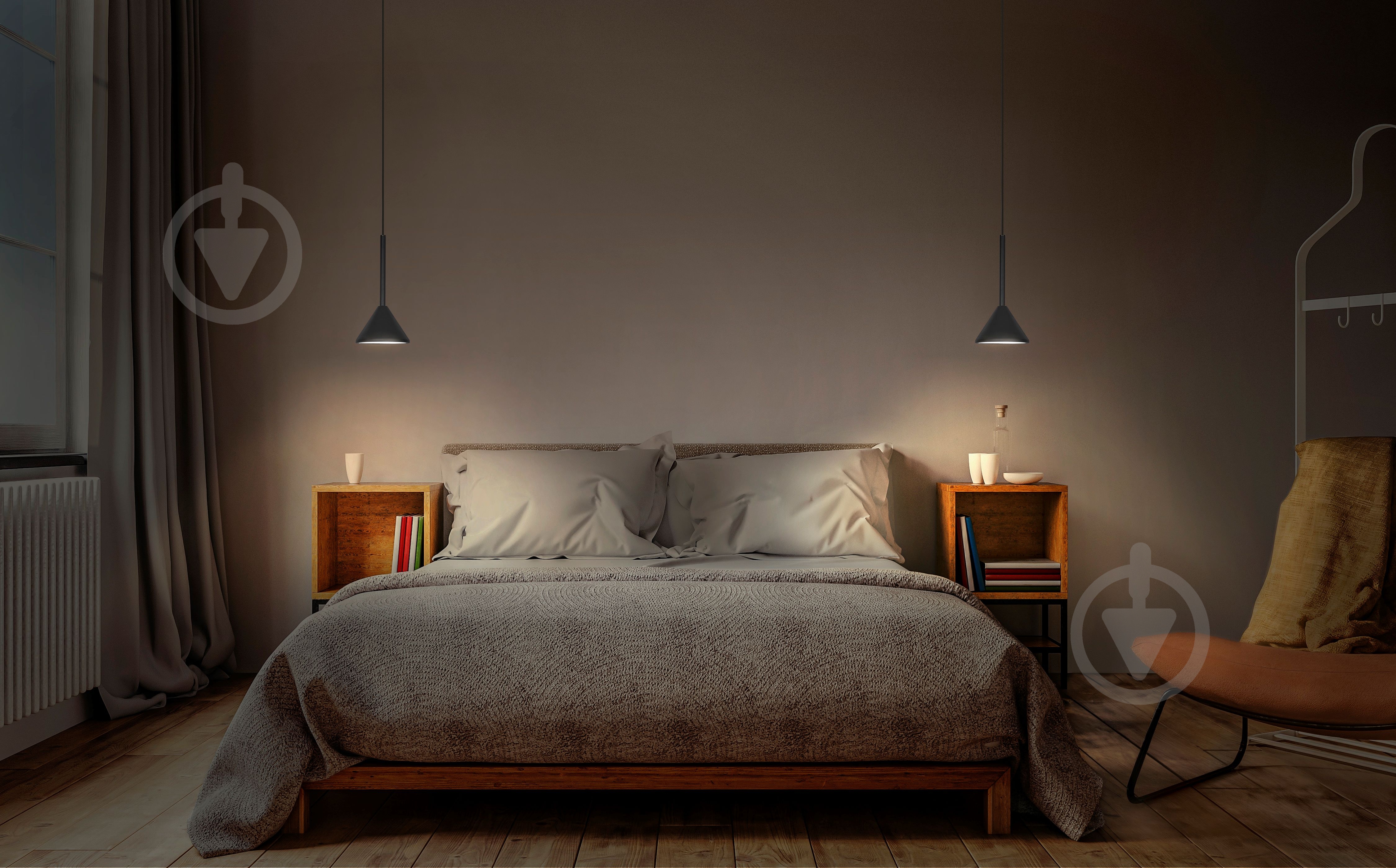 Подвес Ledvance DECOR FUJI 1XPENDANT 5 Вт черный - фото 11