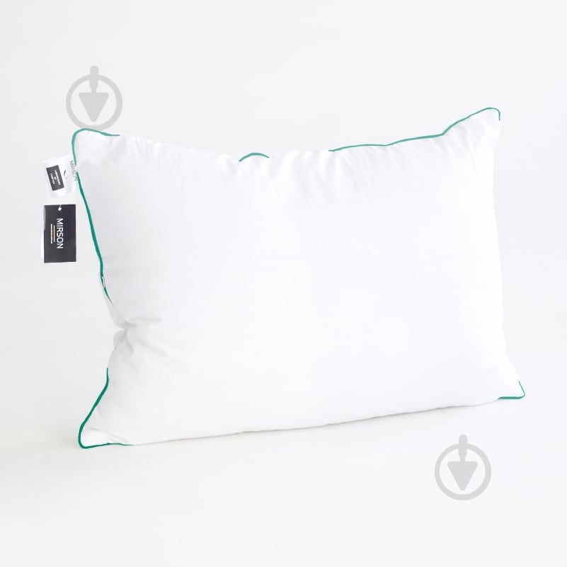 Подушка №2757 Royal Aloe Vera Memory foam середня MirSon 45x45 см білий - фото 2