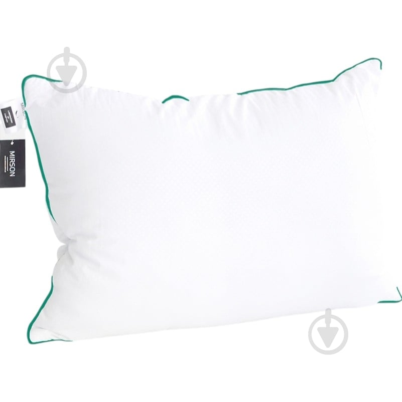 Подушка №2757 Royal Aloe Vera Memory foam середня MirSon 45x45 см білий - фото 1