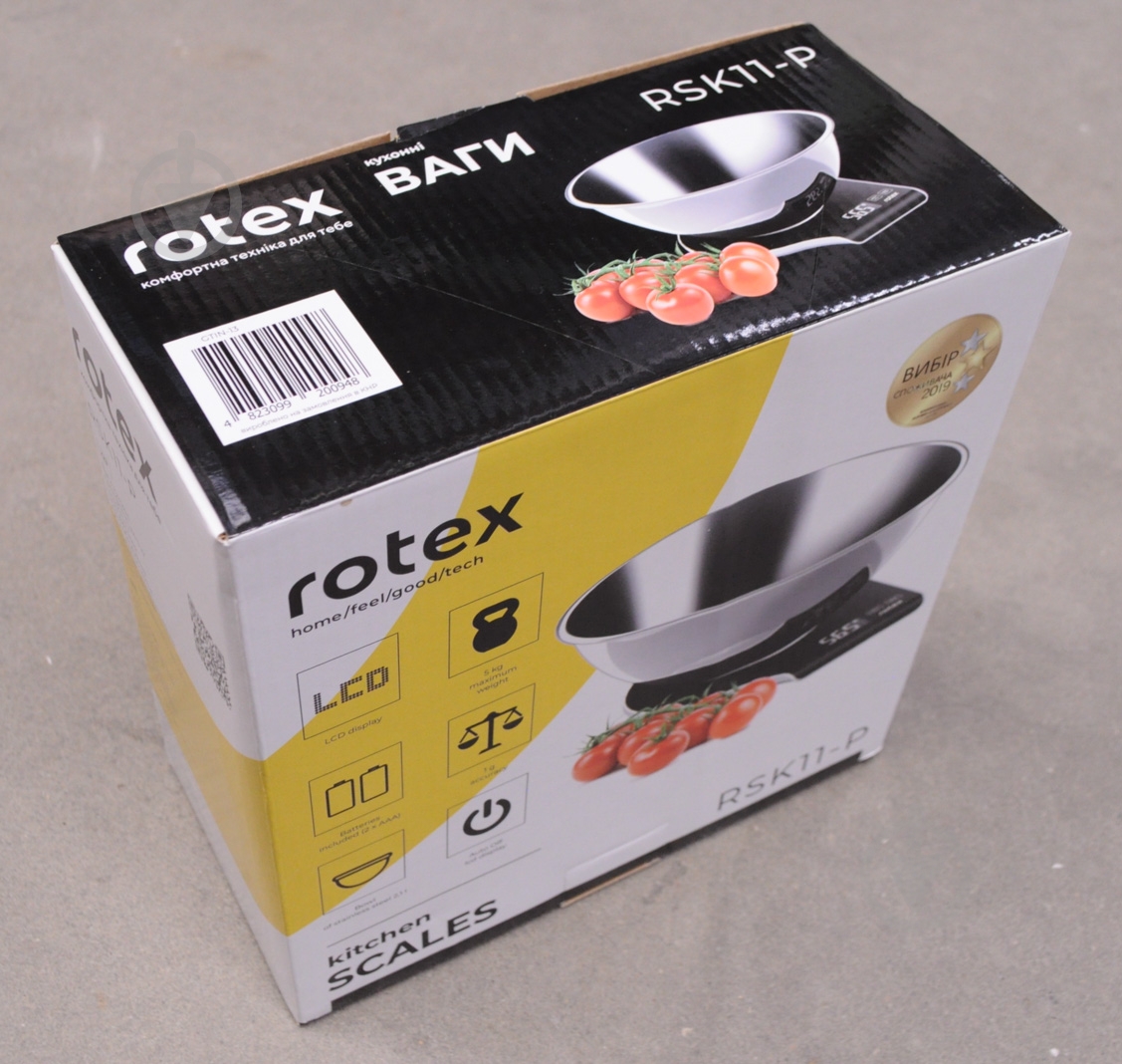 УЦЕНКА! Весы кухонные Rotex RSK11-P (УЦ №58) - фото 5