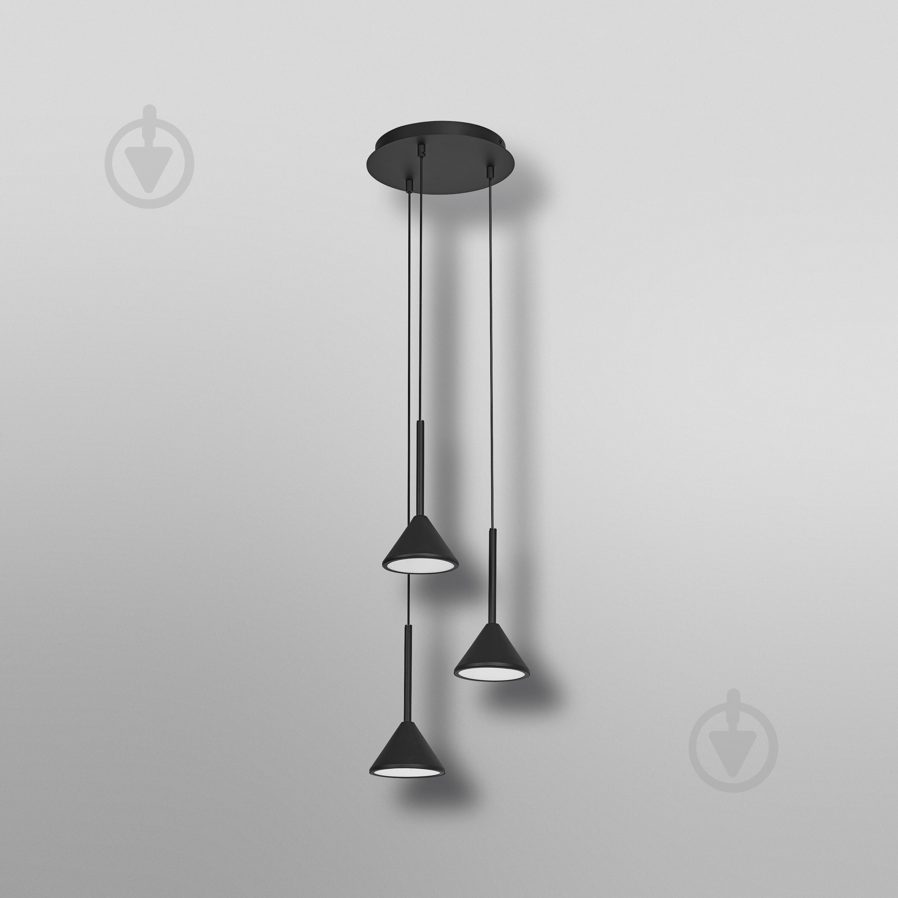 Подвес Ledvance DECOR FUJI 3XPENDANT 13 Вт черный - фото 5 Подвес Ledvance DECOR FUJI 3XPENDANT 13 Вт черный - фото 5