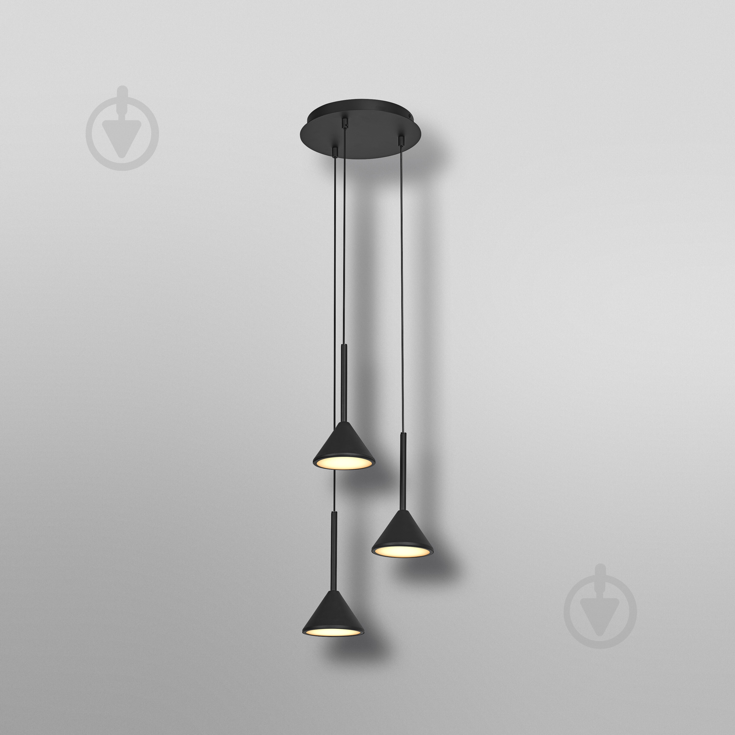 Подвес Ledvance DECOR FUJI 3XPENDANT 13 Вт черный - фото 4 Подвес Ledvance DECOR FUJI 3XPENDANT 13 Вт черный - фото 4