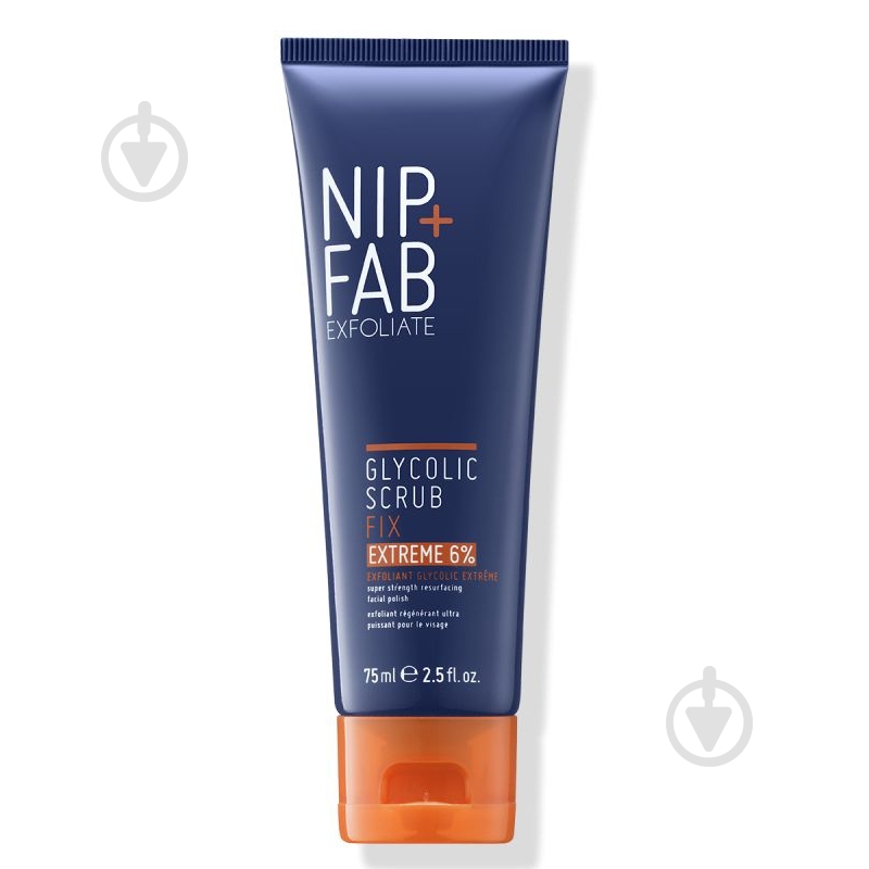Скраб для лица Nip+Fab с гликолевой кислотой 3 в 1 Extreme 75 мл - фото 1 Скраб для лица Nip+Fab с гликолевой кислотой 3 в 1 Extreme 75 мл - фото 1
