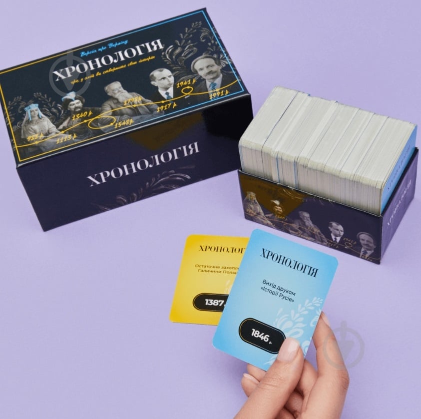 Игра настольная Memo Games "Хронология" 0004 - фото 5 Игра настольная Memo Games "Хронология" 0004 - фото 5