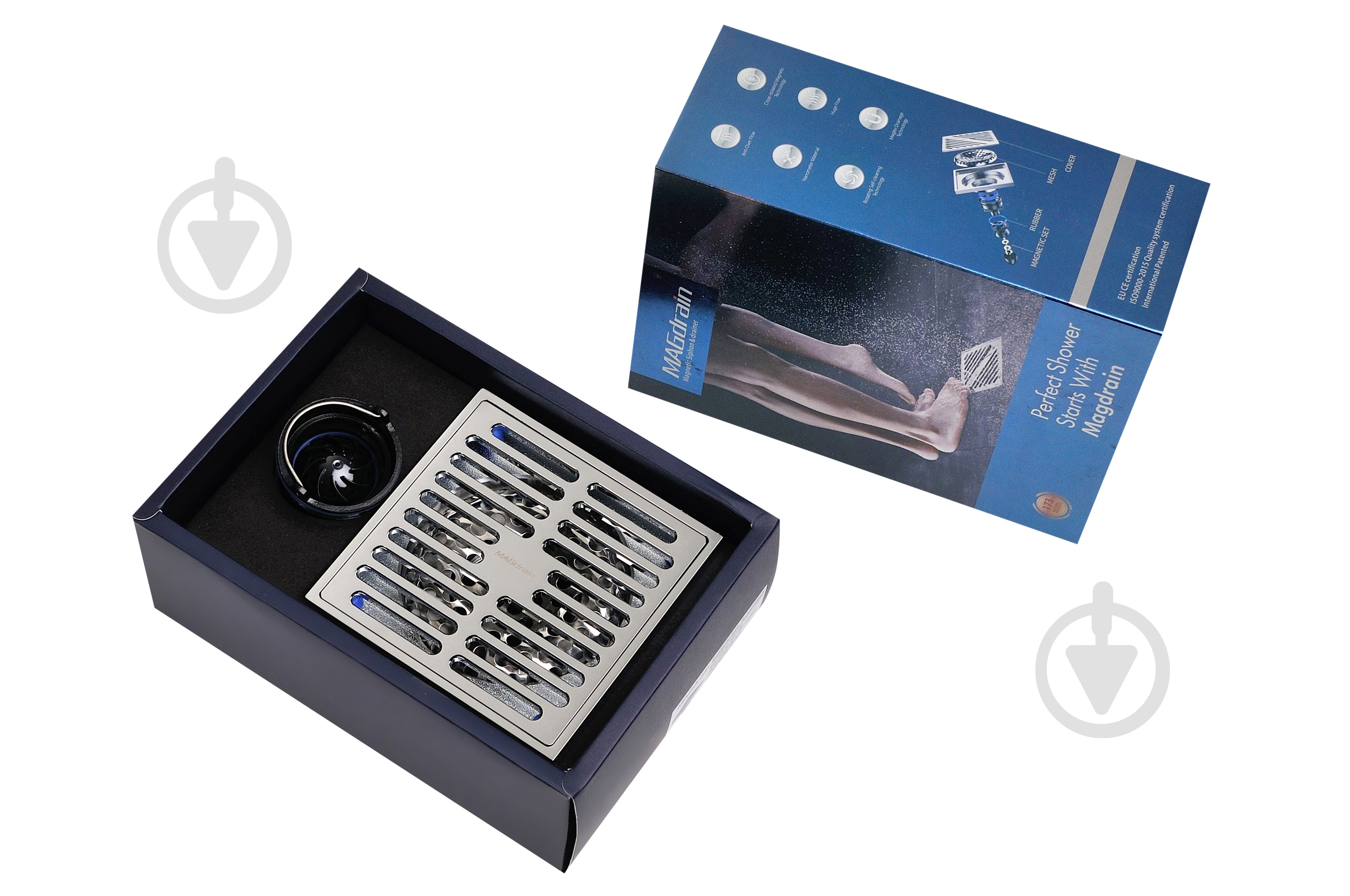 Душевой трап MAGdrain G2 100х100 мм - фото 6 Душевой трап MAGdrain G2 100х100 мм - фото 6