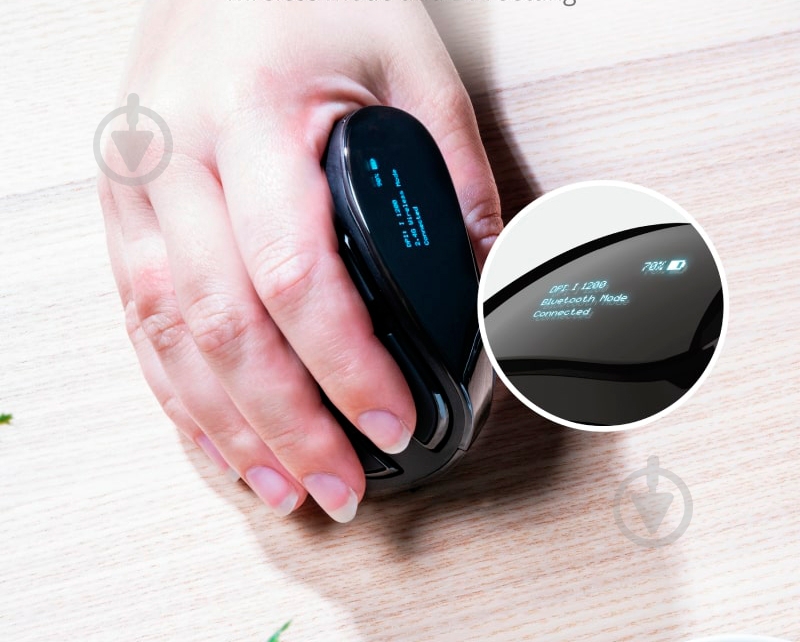 Миша Trust Voxx Rechargeable Ergonomic WL Black (23731) black (23731) - фото 14