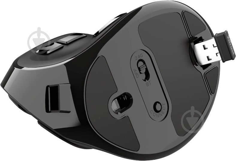 Миша Trust Voxx Rechargeable Ergonomic WL Black (23731) black (23731) - фото 7