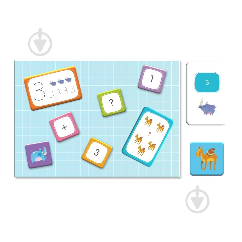 Пазлы магнитные DoDo Математика 200215 - фото 5 Пазлы магнитные DoDo Математика 200215 - фото 5