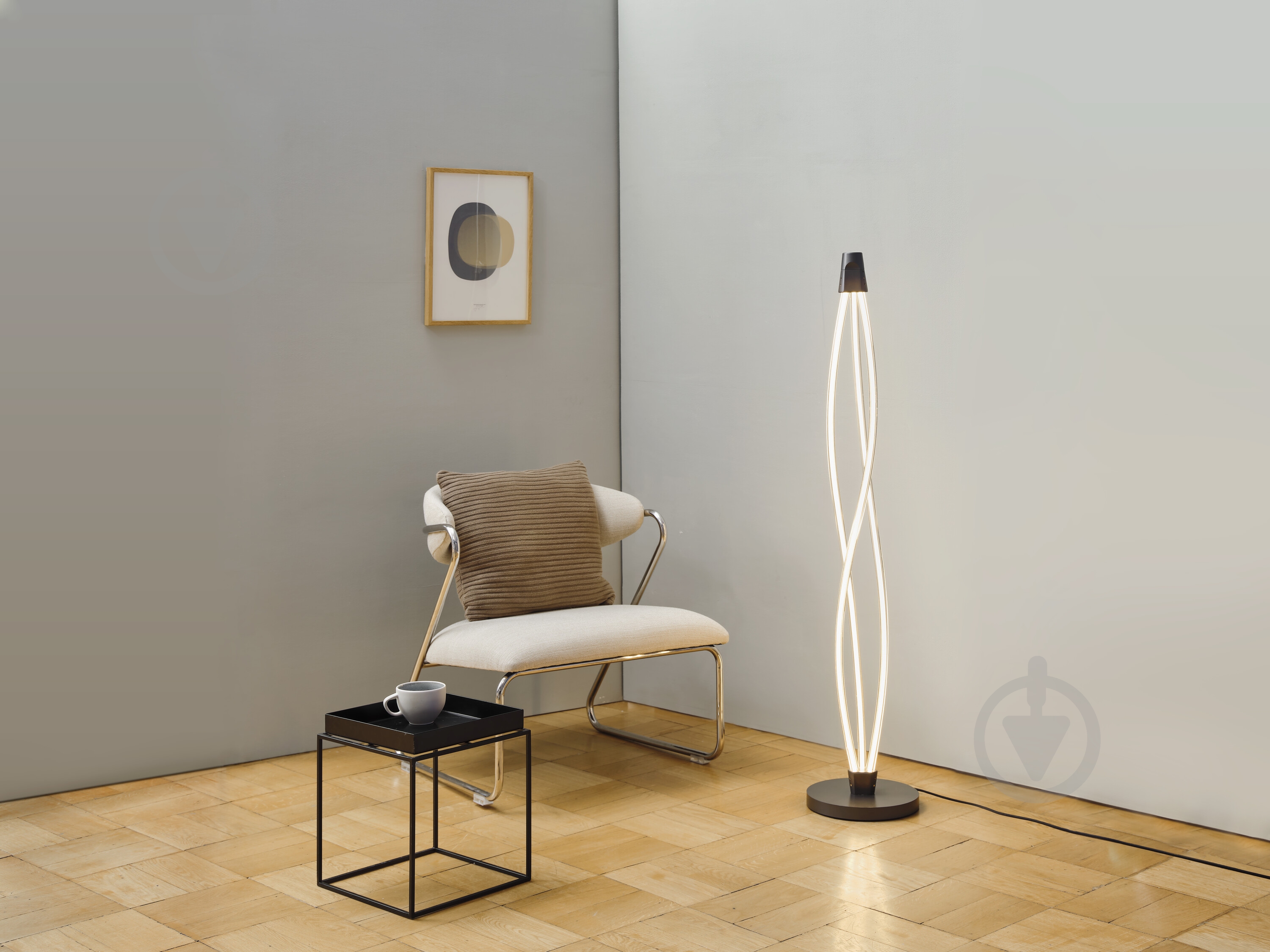 Торшер Ledvance Decor Swirl Floor Touch DIM 22 Вт черный - фото 7