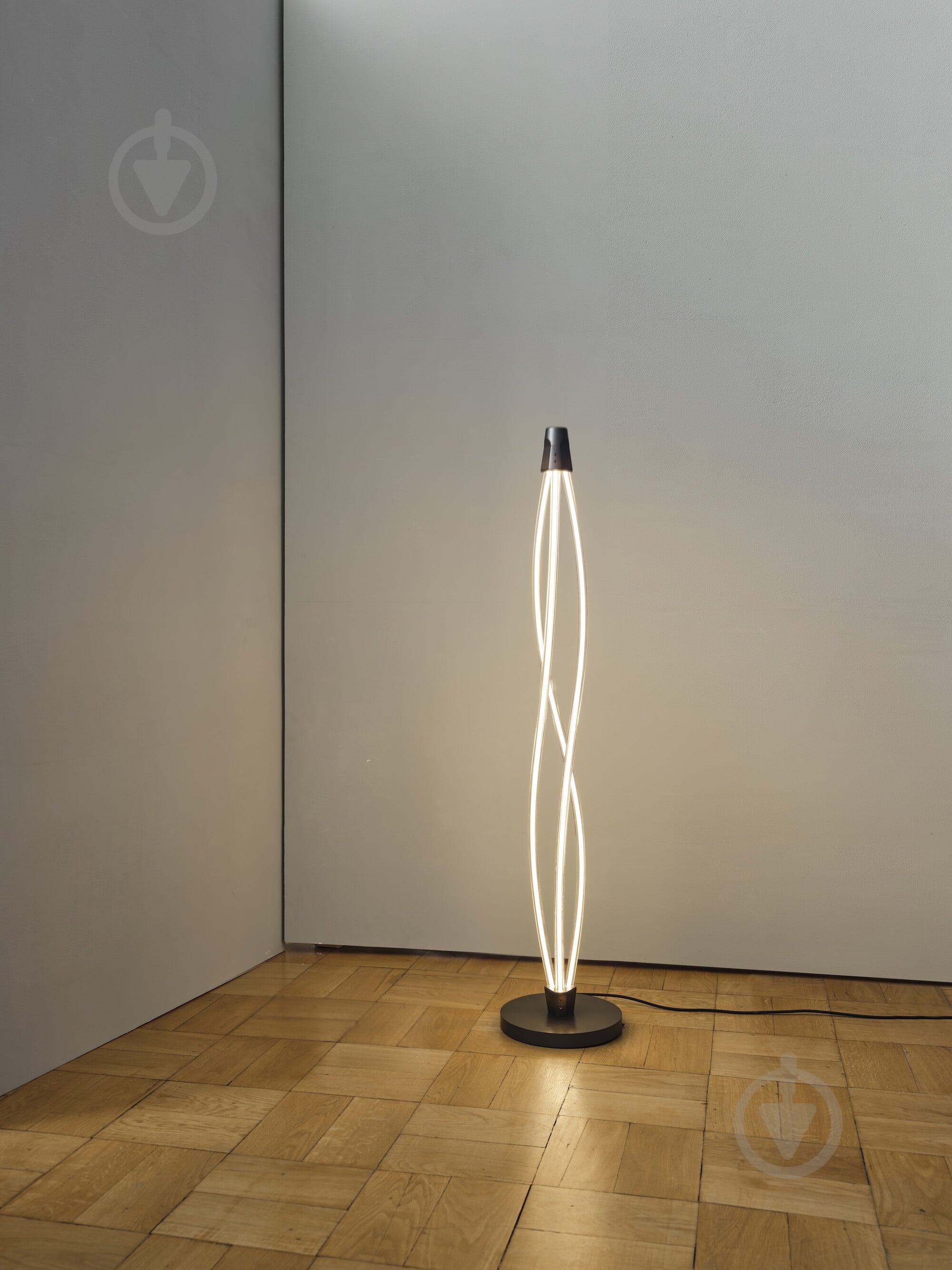 Торшер Ledvance Decor Swirl Floor Touch DIM 22 Вт черный - фото 6