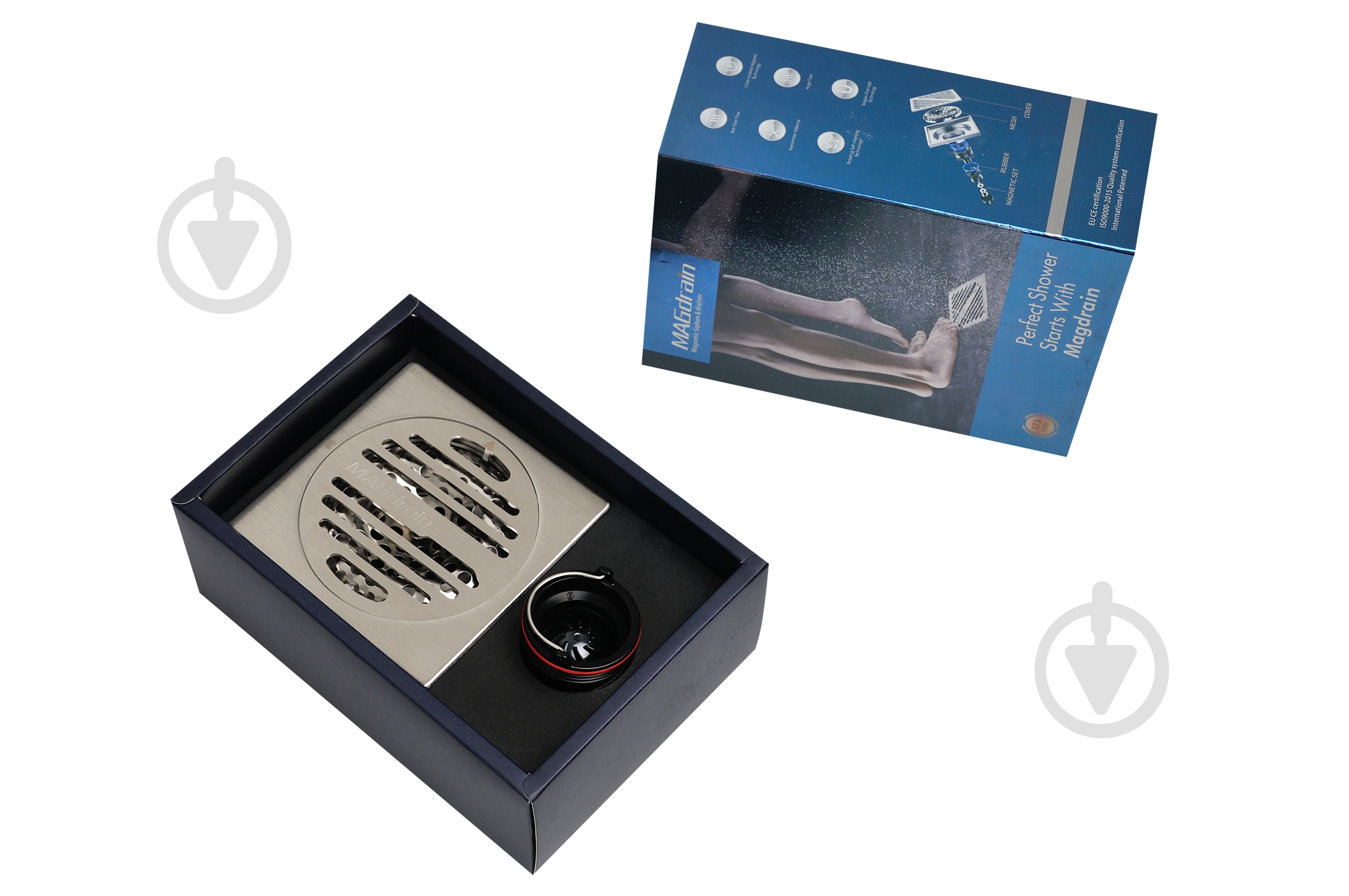 Душевой трап MAGdrain M3 100х100 мм - фото 6 Душевой трап MAGdrain M3 100х100 мм - фото 6