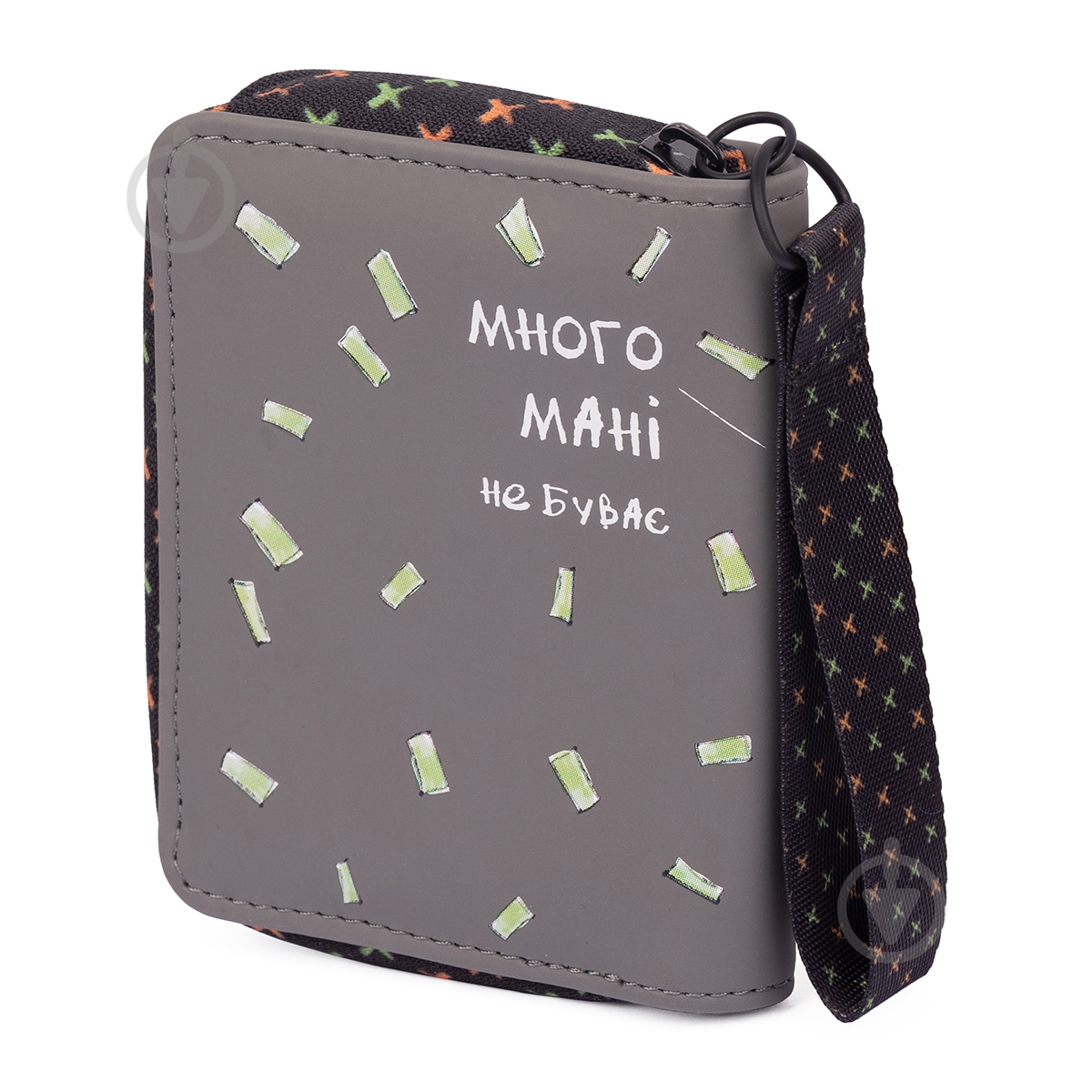 Кошелек YES Бабки не проблема. Гусь серый - фото 2 Кошелек YES Бабки не проблема. Гусь серый - фото 2