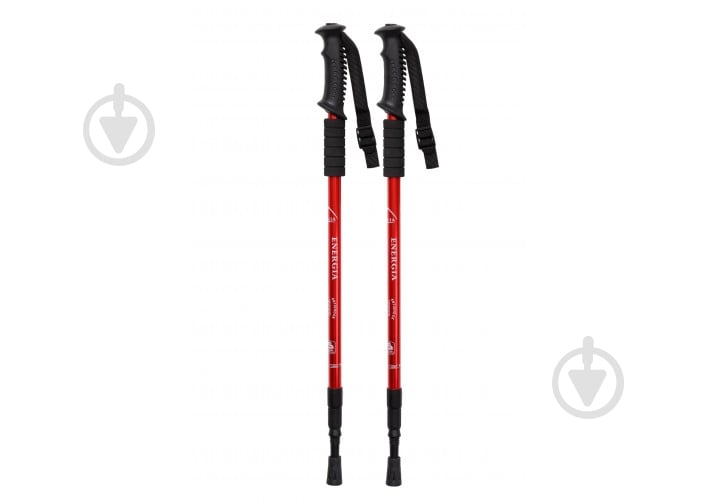 Палка EasyFit Energia для скандинавской ходьбы красная EF-3924 - фото 2 Палка EasyFit Energia для скандинавской ходьбы красная EF-3924 - фото 2