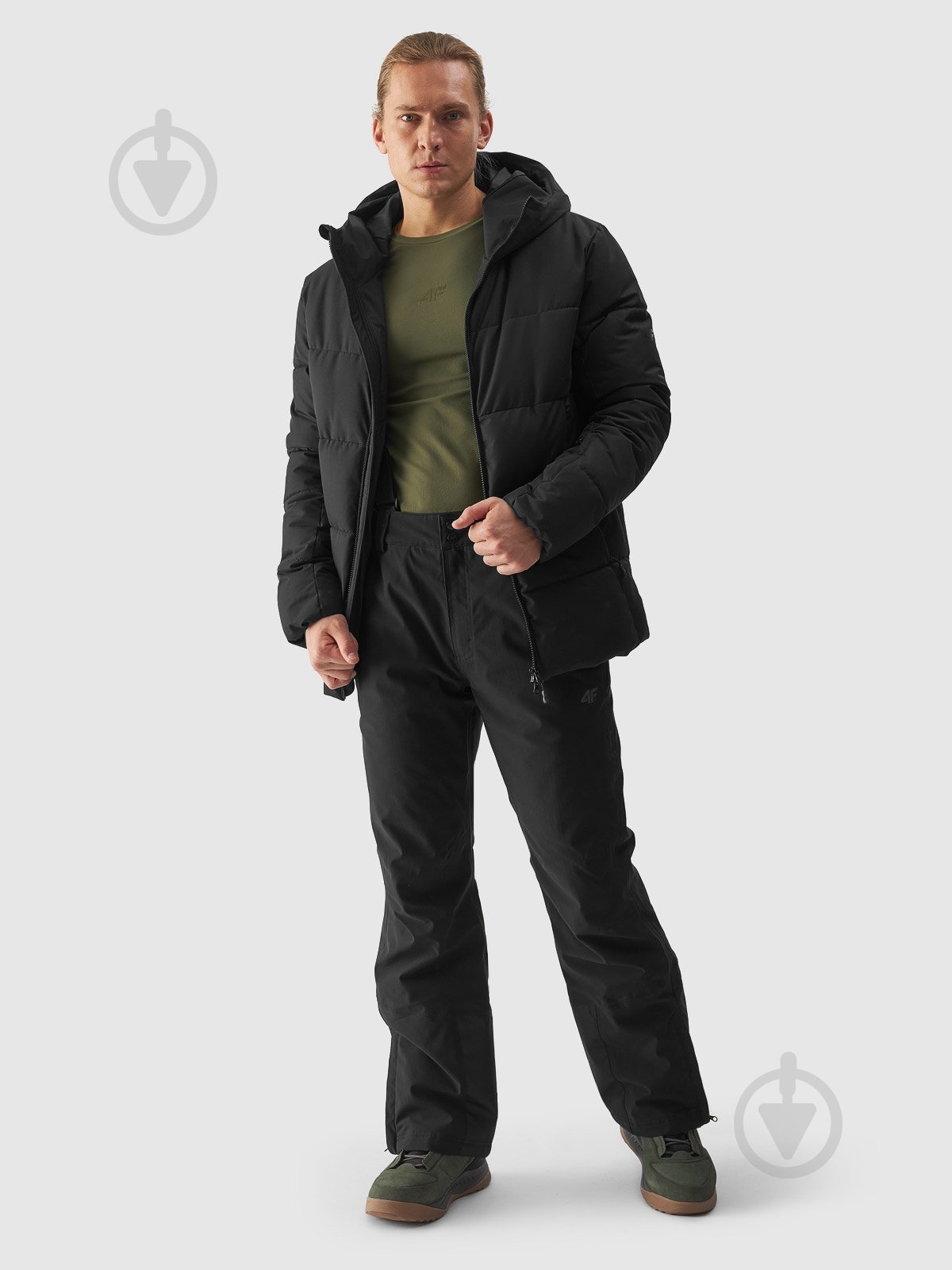 Куртка мужская зимняя 4F TECHNICAL JACKET M580 4FWAW24TTJAM580-20S р.XL черная - фото 3 Куртка мужская зимняя 4F TECHNICAL JACKET M580 4FWAW24TTJAM580-20S р.XL черная - фото 3