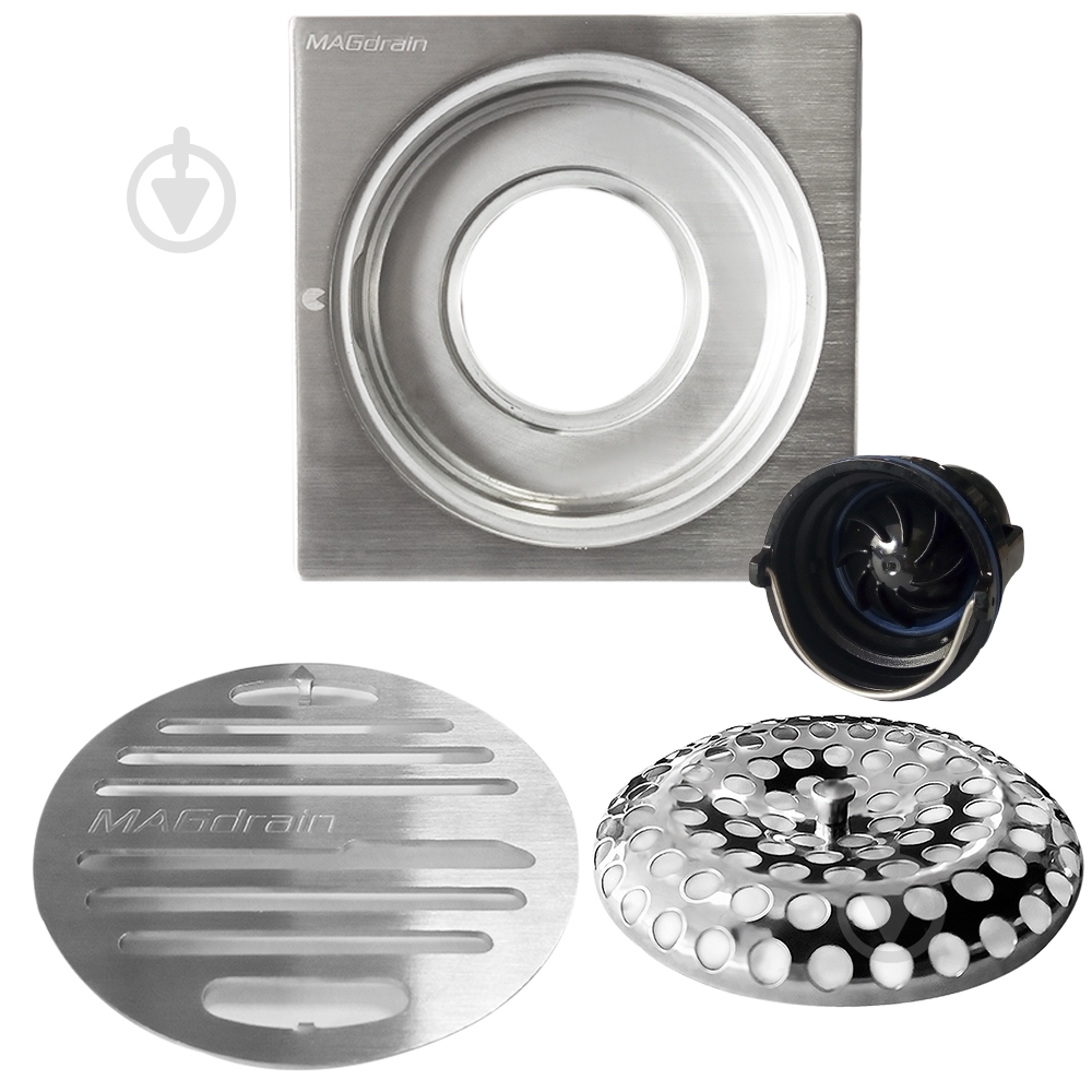 Душевой трап MAGdrain M4 100х100 мм - фото 5 Душевой трап MAGdrain M4 100х100 мм - фото 5