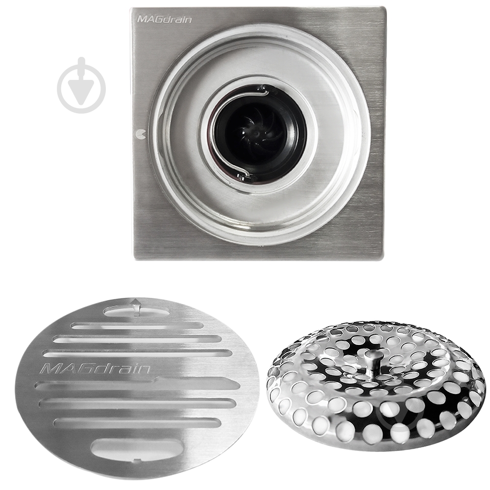 Душевой трап MAGdrain M4 100х100 мм - фото 6 Душевой трап MAGdrain M4 100х100 мм - фото 6