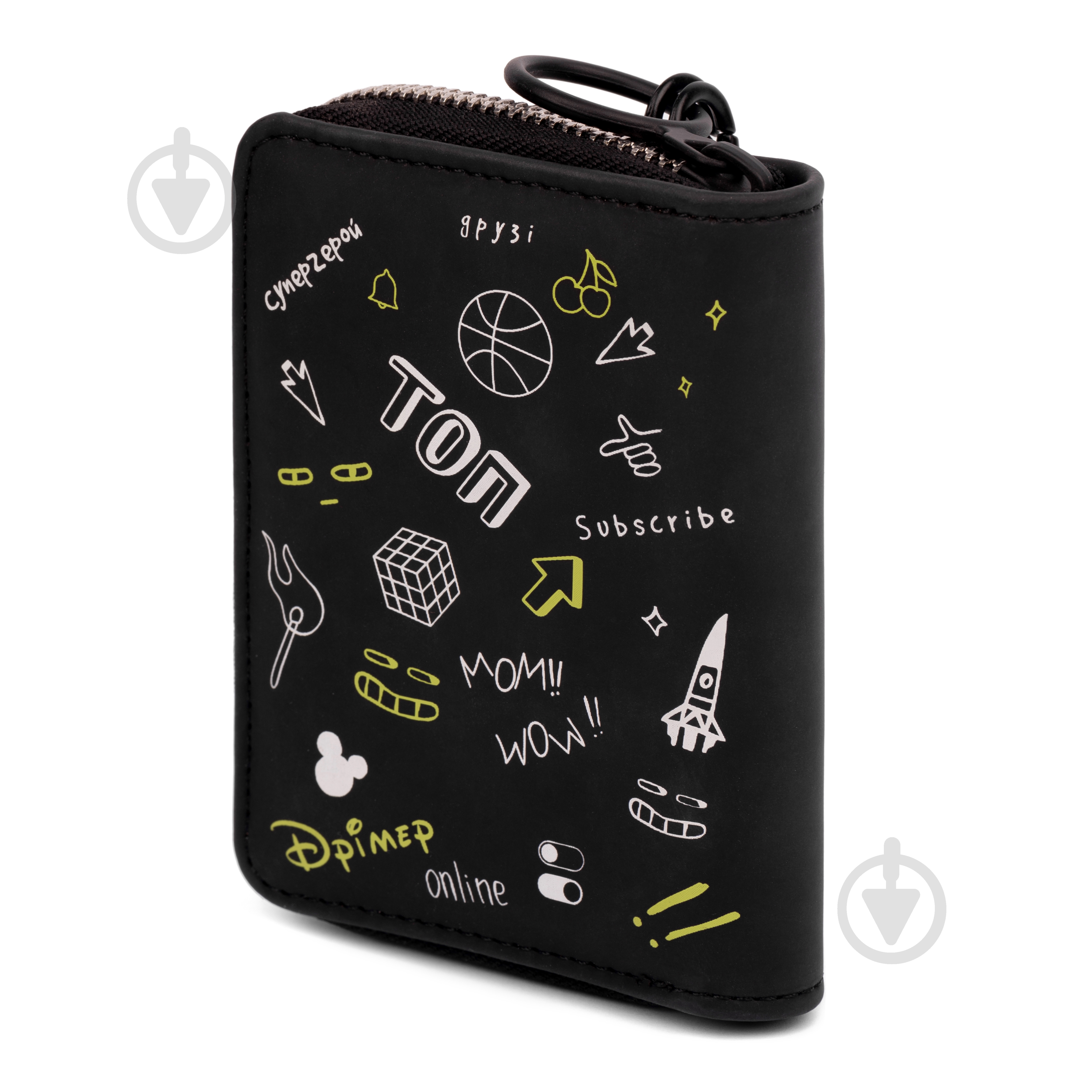 Кошелек YES by ANDRE TAN Dark черный - фото 2