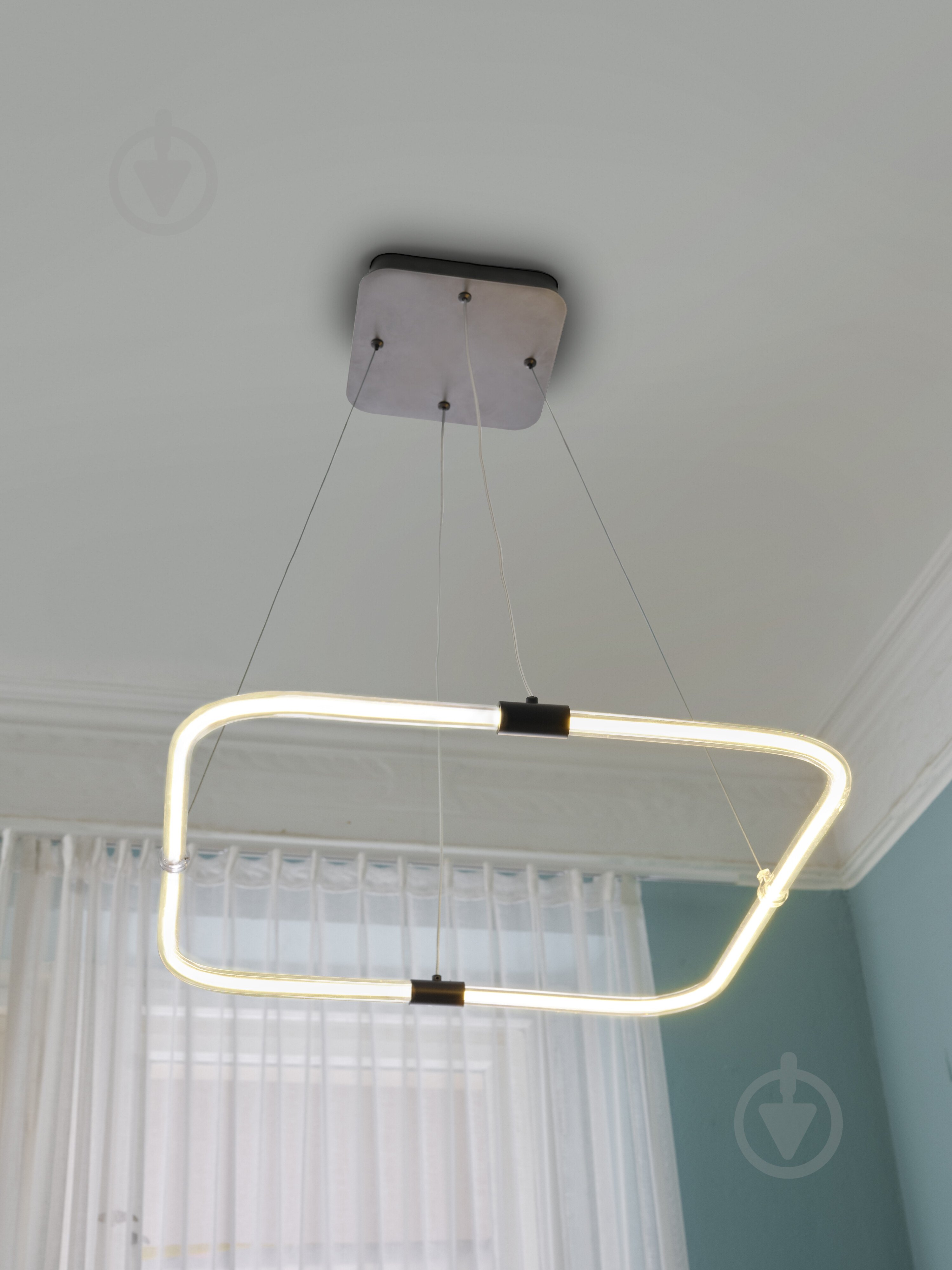 Підвіс Ledvance Decor Tetragon Pendant Click DIM 3000К 18 Вт чорний - фото 10 Підвіс Ledvance Decor Tetragon Pendant Click DIM 3000К 18 Вт чорний - фото 10