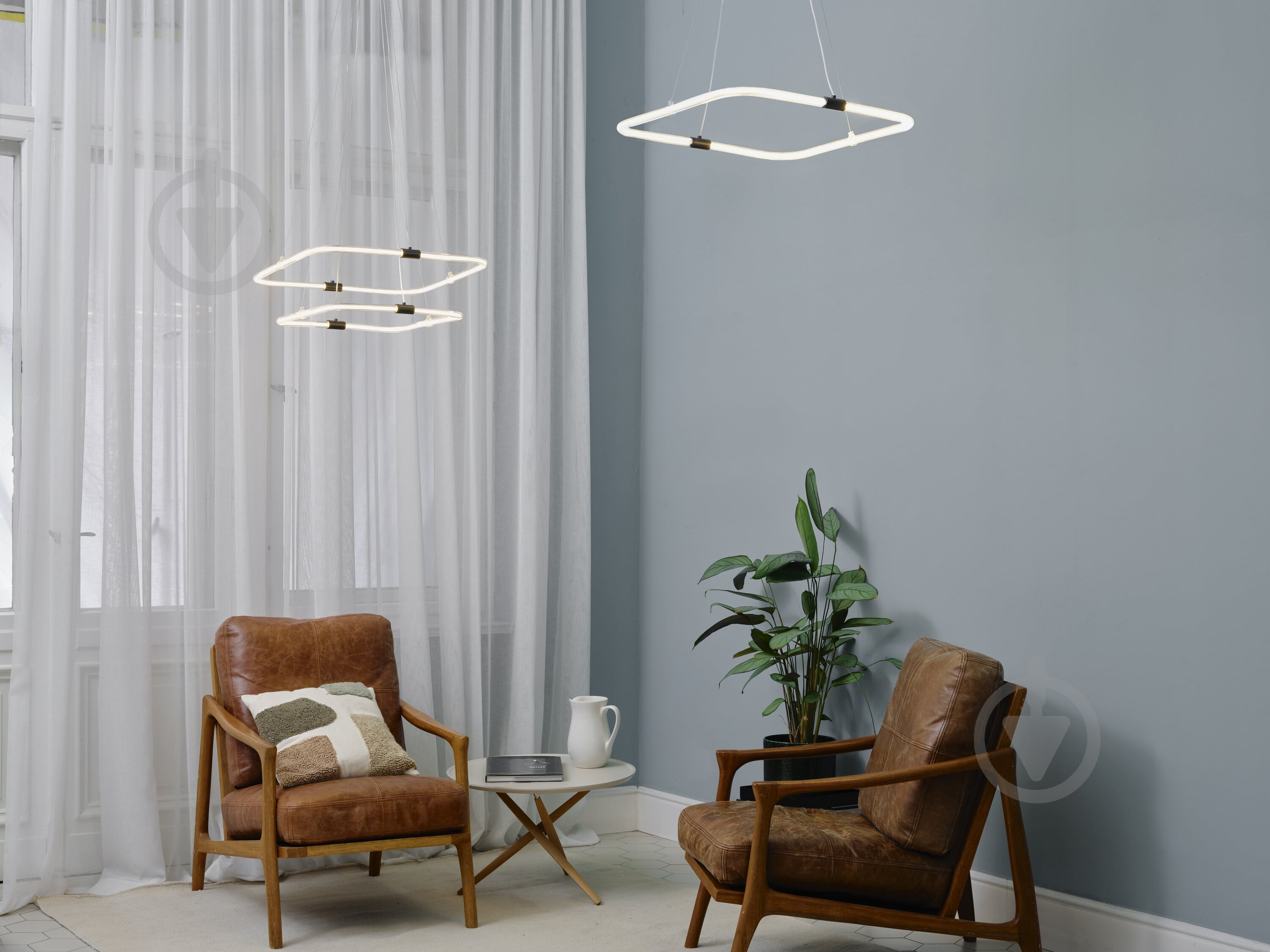 Підвіс Ledvance Decor Tetragon Pendant Click DIM 3000К 18 Вт чорний - фото 8 Підвіс Ledvance Decor Tetragon Pendant Click DIM 3000К 18 Вт чорний - фото 8