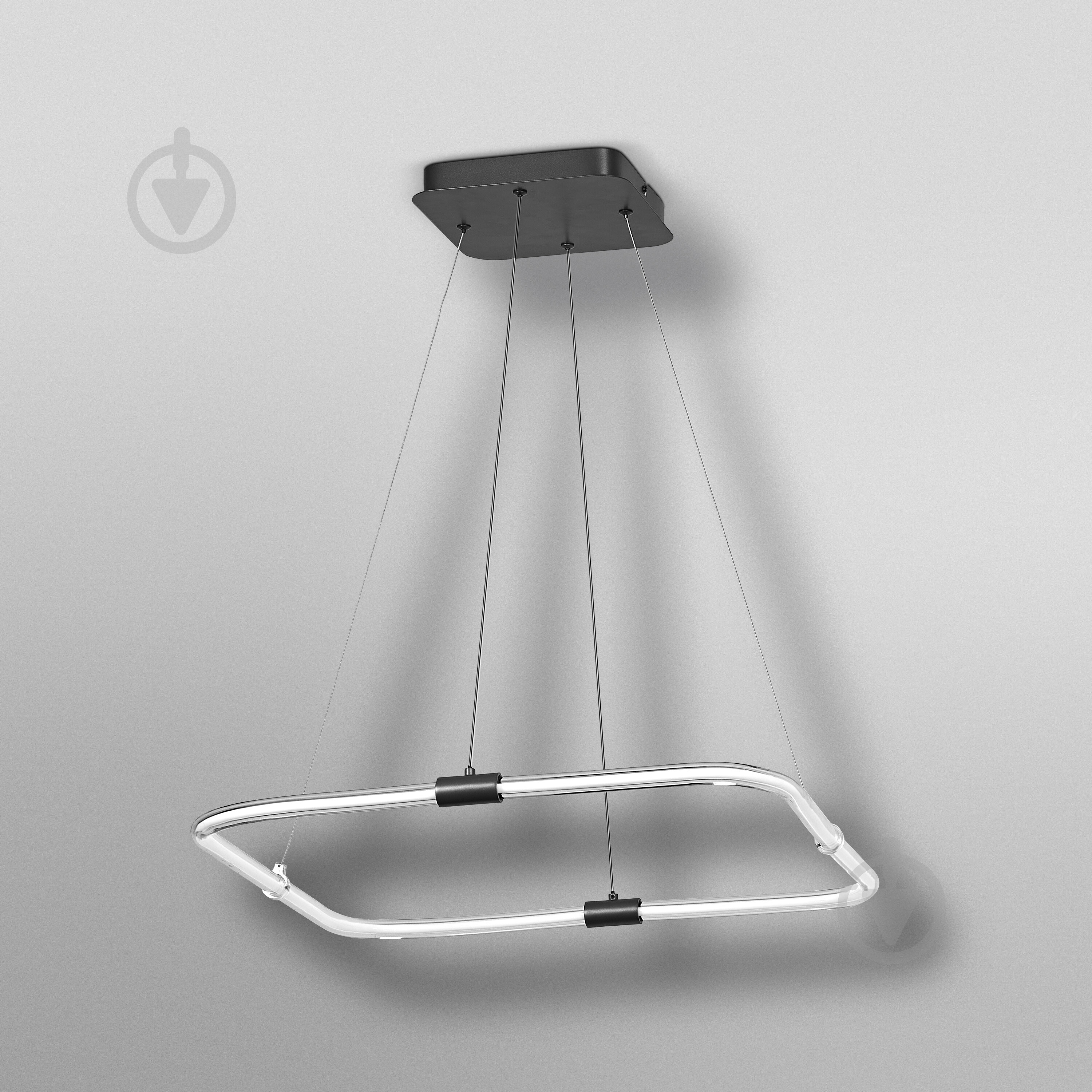 Підвіс Ledvance Decor Tetragon Pendant Click DIM 3000К 18 Вт чорний - фото 6 Підвіс Ledvance Decor Tetragon Pendant Click DIM 3000К 18 Вт чорний - фото 6