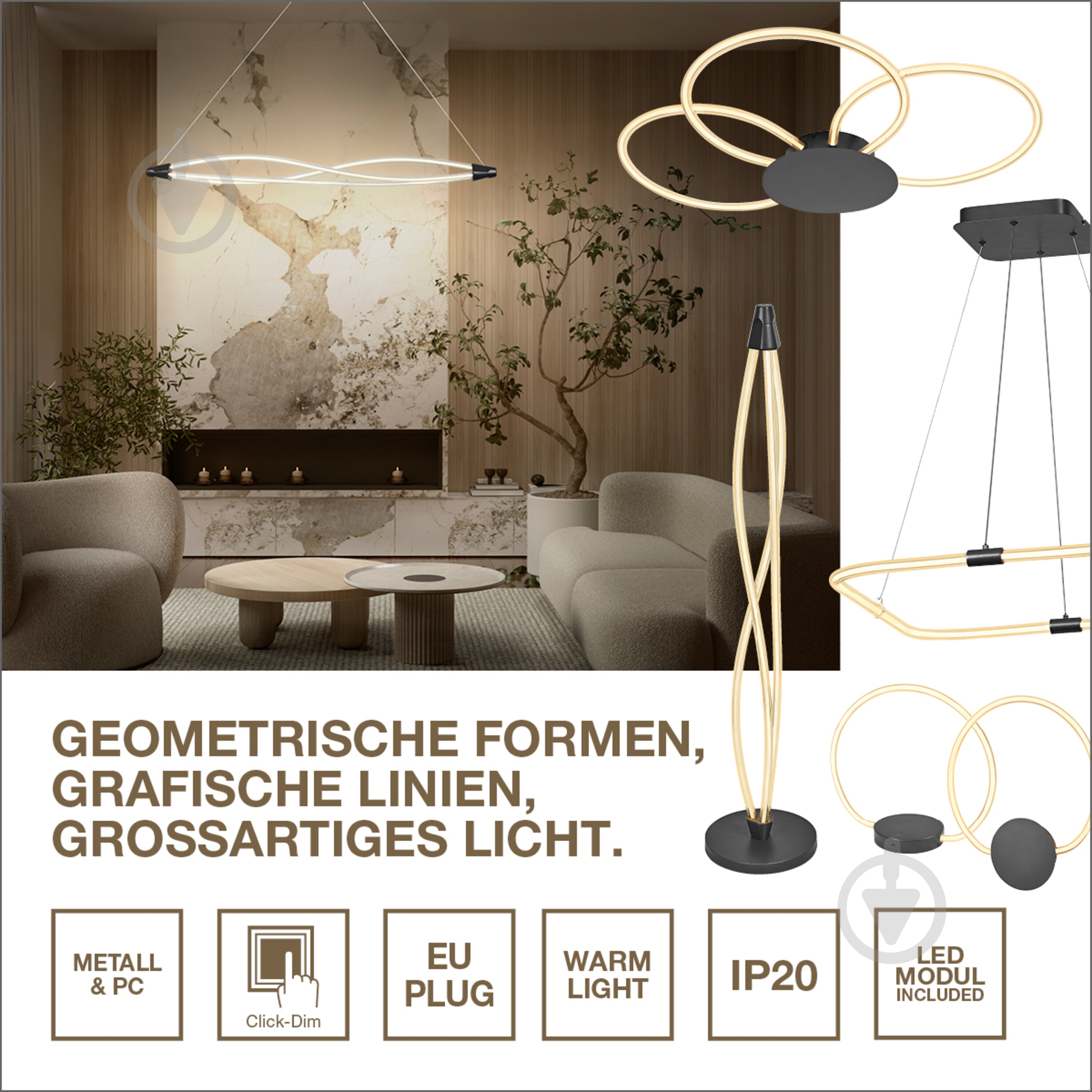 Подвес Ledvance Decor Tetragon 2XPendant Click DIM 3000К 23 Вт черный - фото 14 Подвес Ledvance Decor Tetragon 2XPendant Click DIM 3000К 23 Вт черный - фото 14