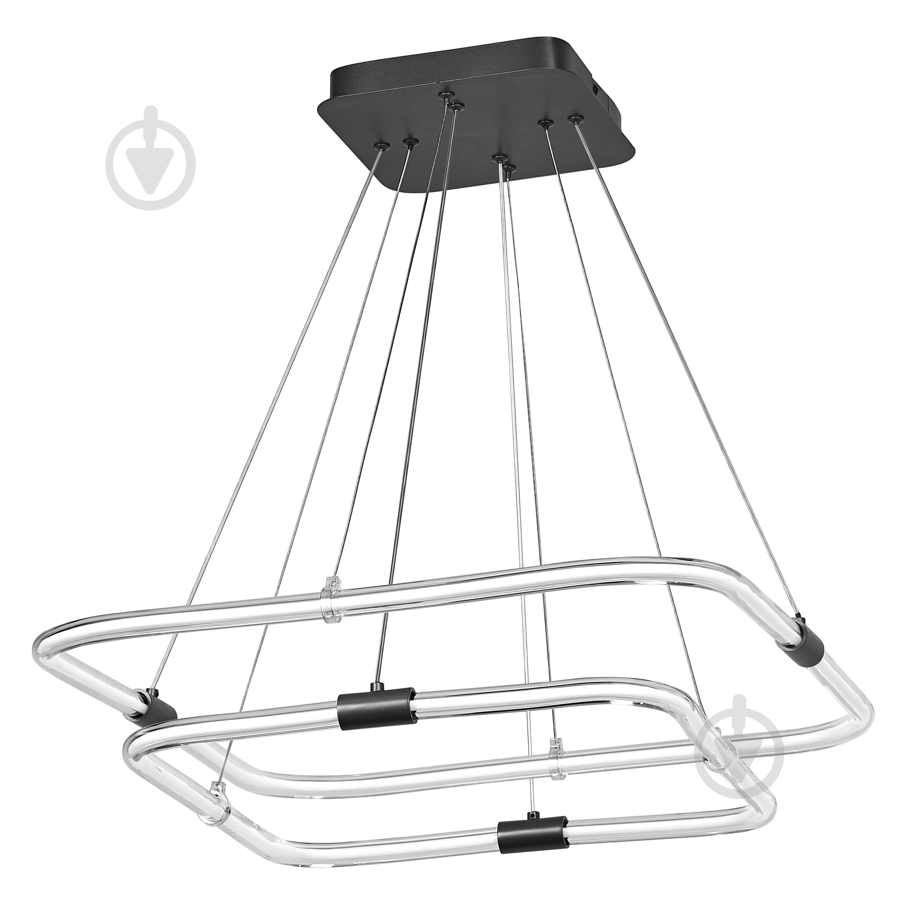 Подвес Ledvance Decor Tetragon 2XPendant Click DIM 3000К 23 Вт черный - фото 3 Подвес Ledvance Decor Tetragon 2XPendant Click DIM 3000К 23 Вт черный - фото 3