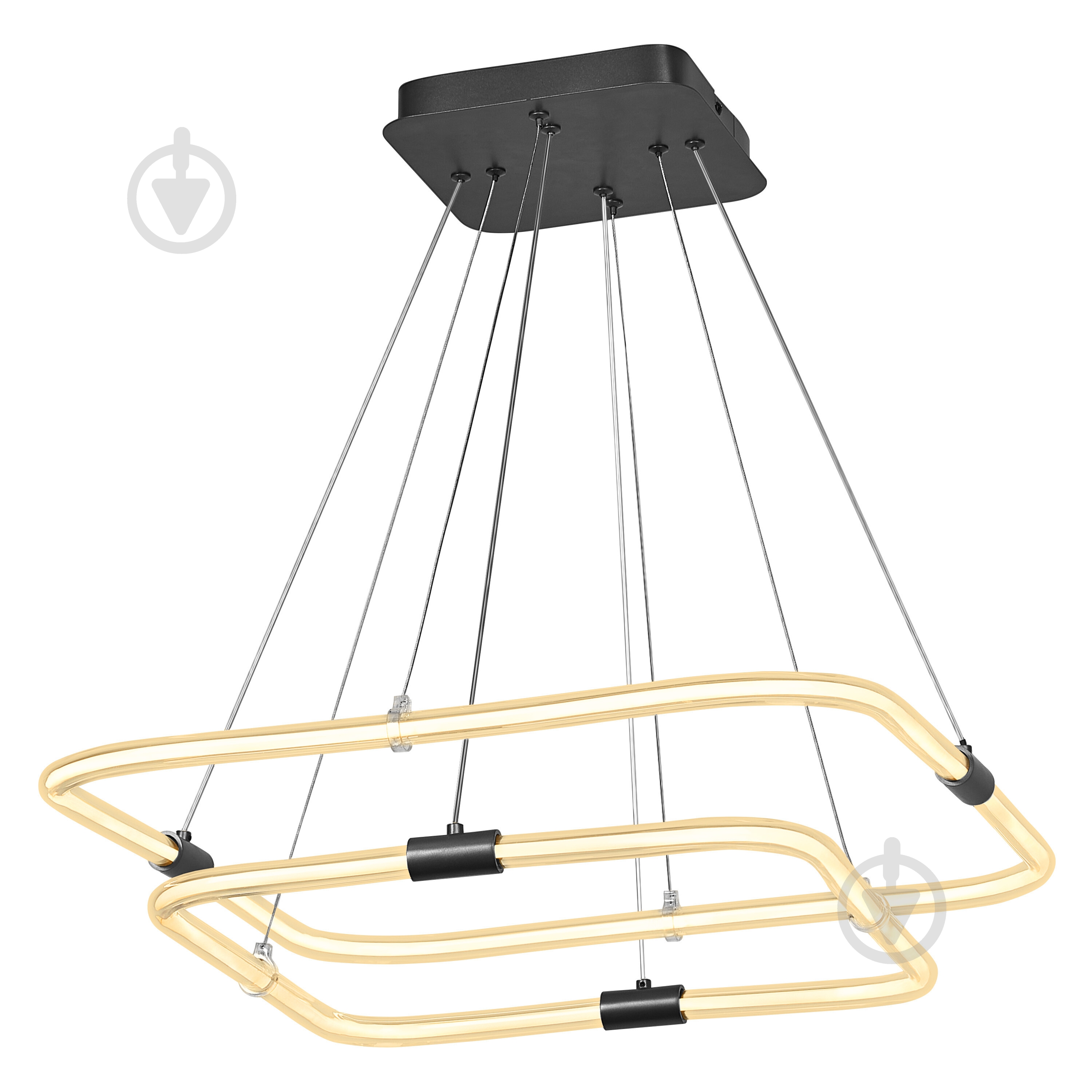Подвес Ledvance Decor Tetragon 2XPendant Click DIM 3000К 23 Вт черный - фото 4 Подвес Ledvance Decor Tetragon 2XPendant Click DIM 3000К 23 Вт черный - фото 4