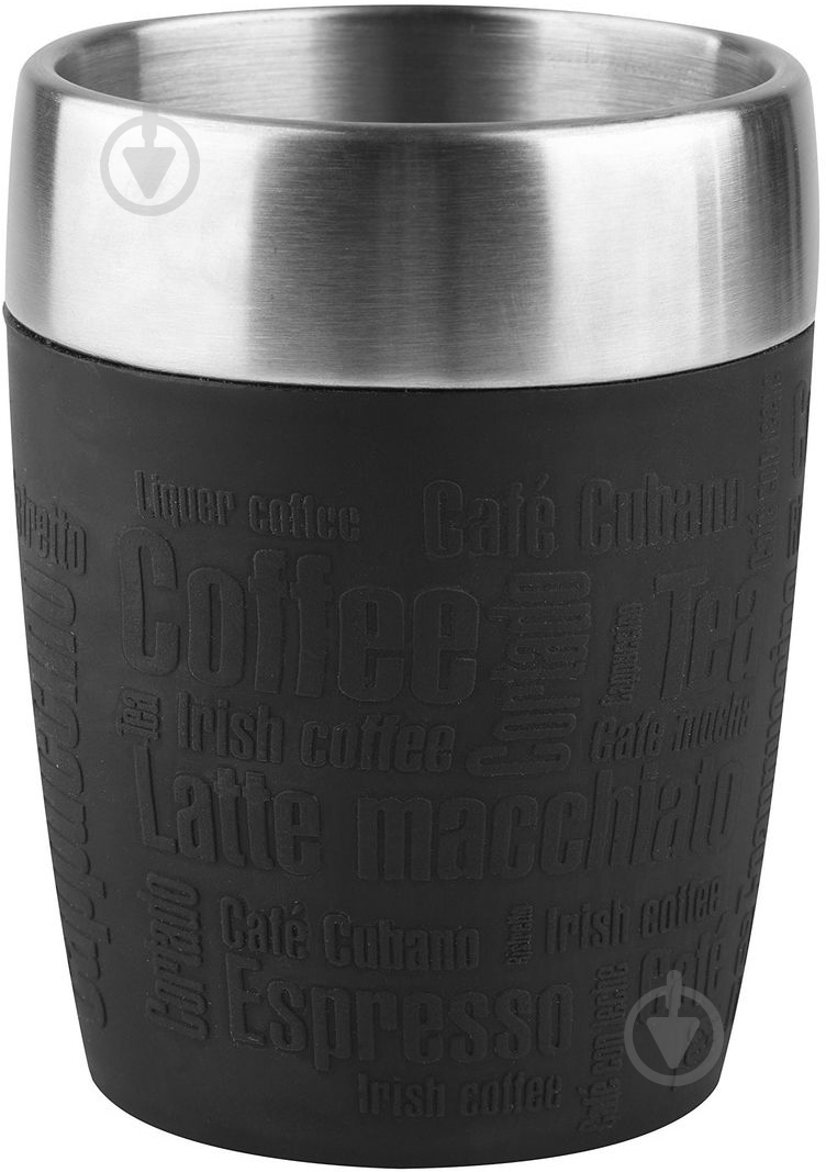 Термочашка Tefal Travel Cup 0,2 л чорна - фото 1 Термочашка Tefal Travel Cup 0,2 л чорна - фото 1