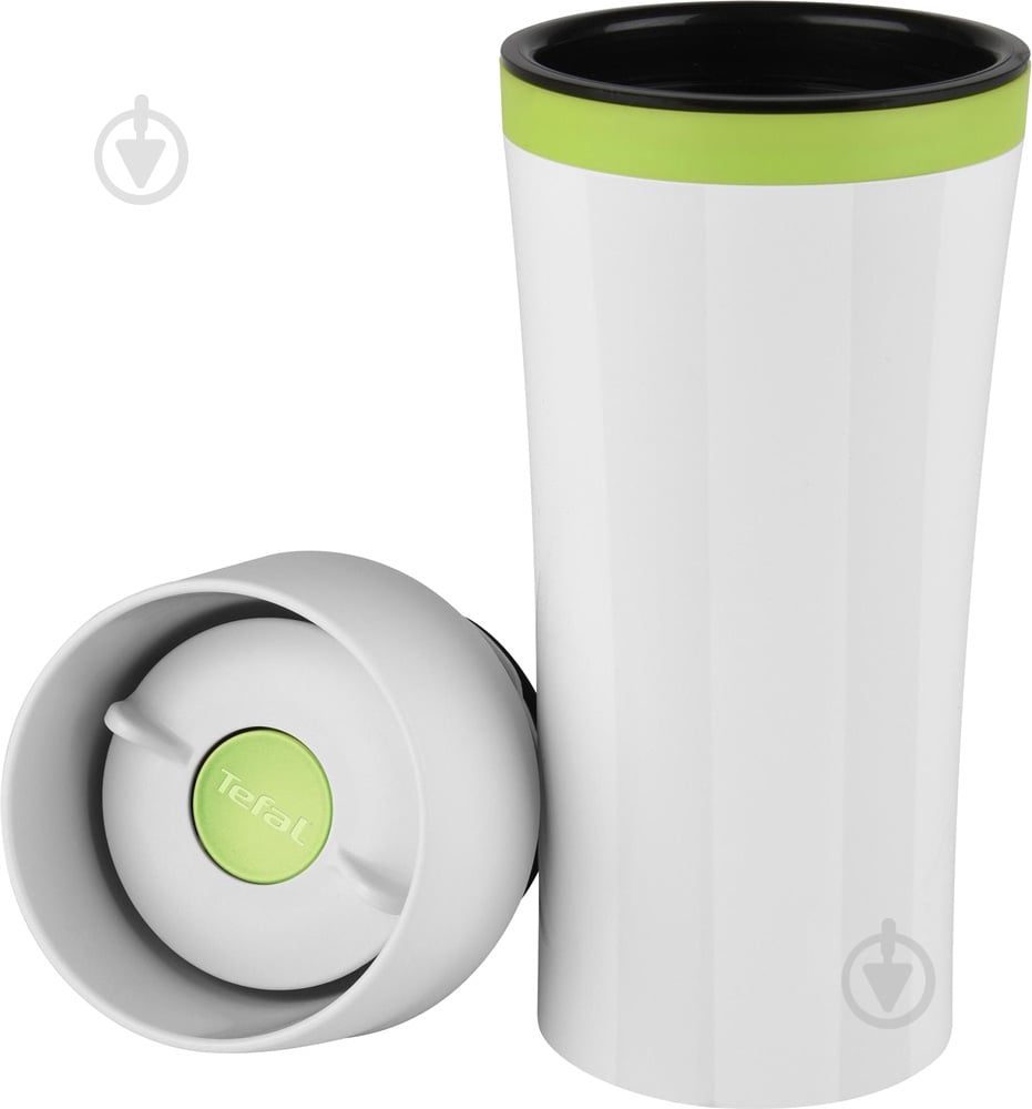Термочашка Tefal Travel Mug Fun 0,36 л белая - фото 2 Термочашка Tefal Travel Mug Fun 0,36 л белая - фото 2
