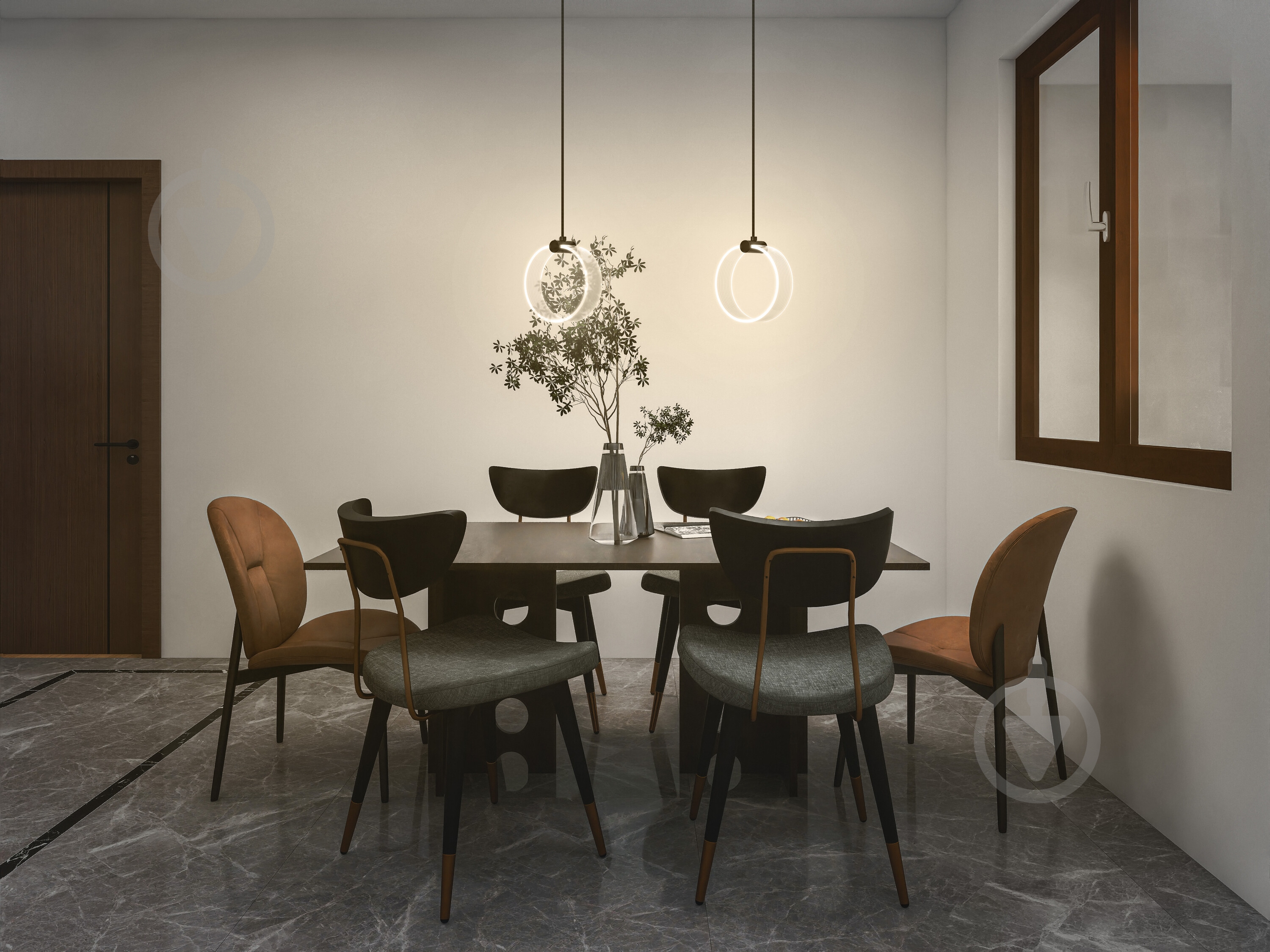 Подвес Ledvance Decor Circle 1XPendant Click CCT 3000/4200/6500K 8 Вт черный - фото 12