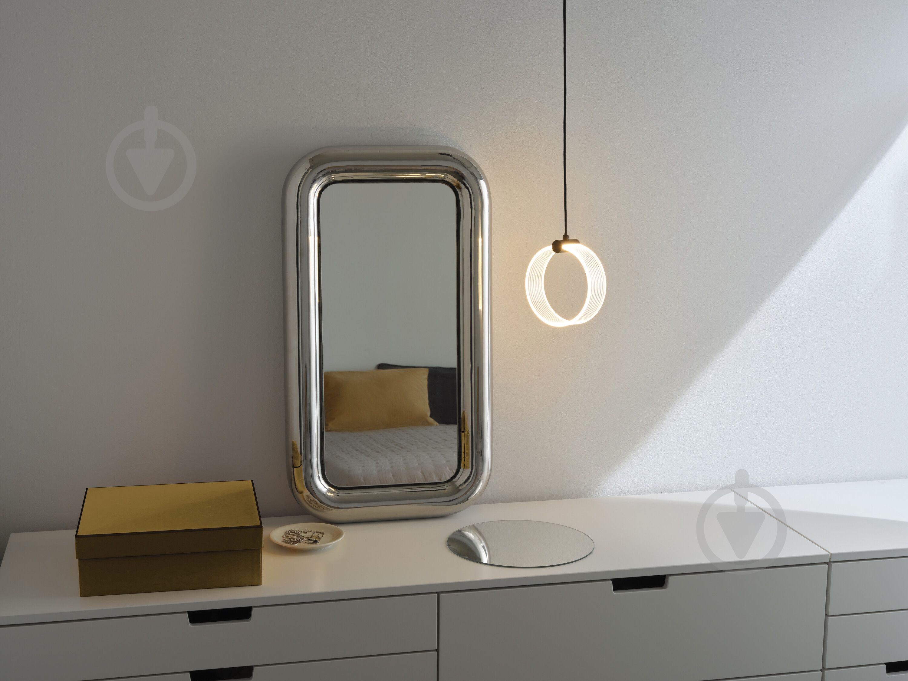 Подвес Ledvance Decor Circle 1XPendant Click CCT 3000/4200/6500K 8 Вт черный - фото 16