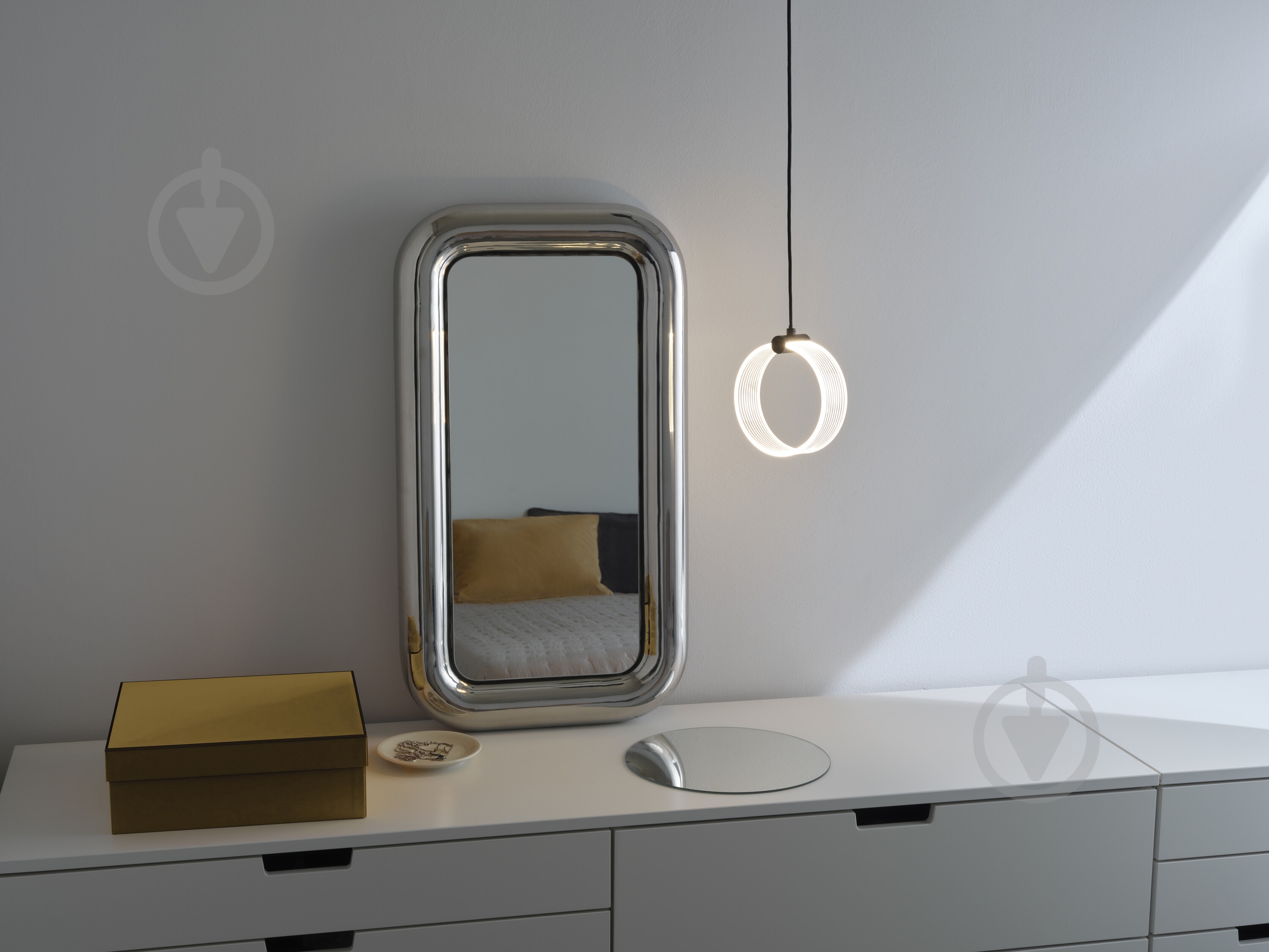Подвес Ledvance Decor Circle 1XPendant Click CCT 3000/4200/6500K 8 Вт черный - фото 17