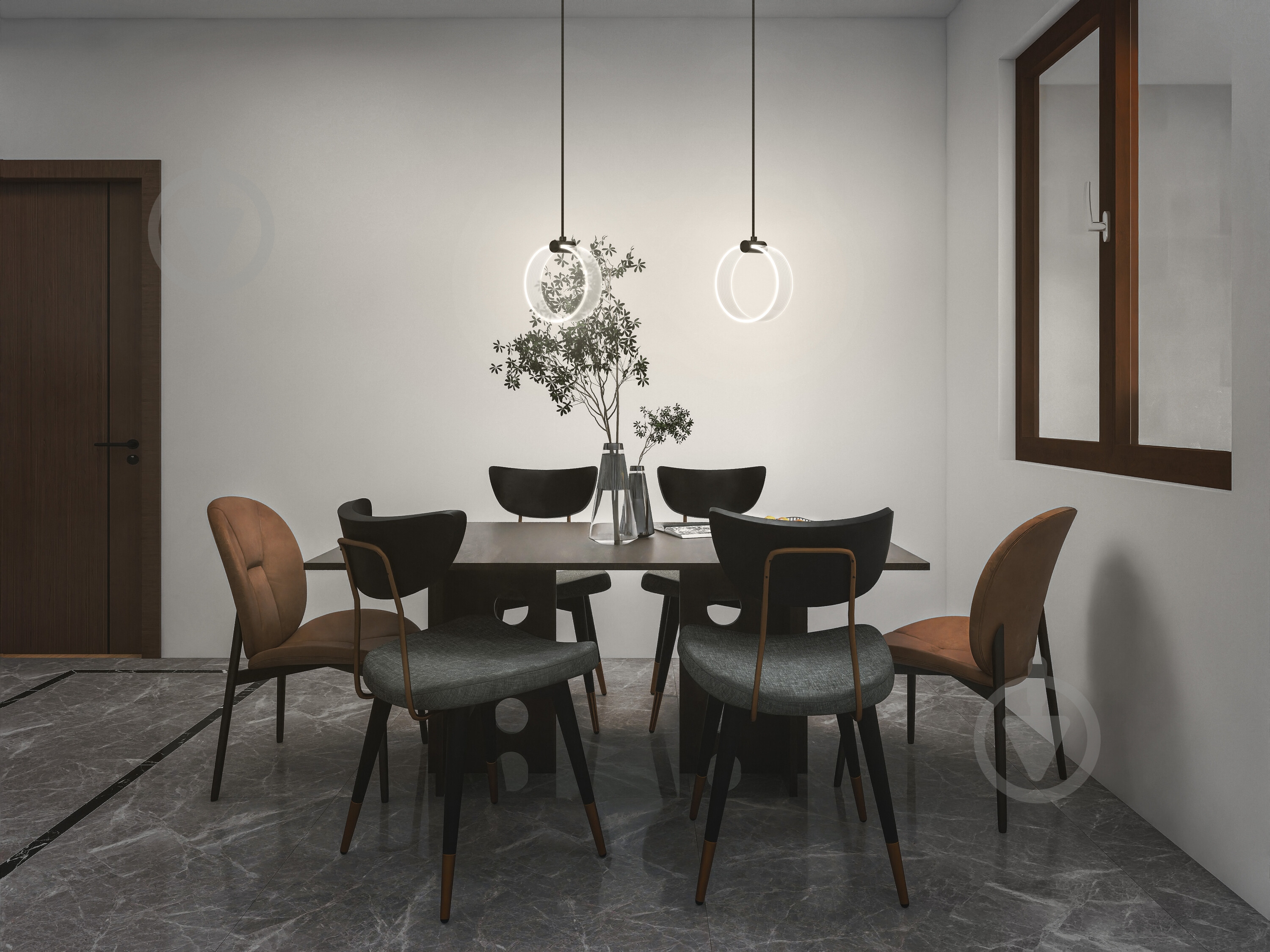 Подвес Ledvance Decor Circle 1XPendant Click CCT 3000/4200/6500K 8 Вт черный - фото 13