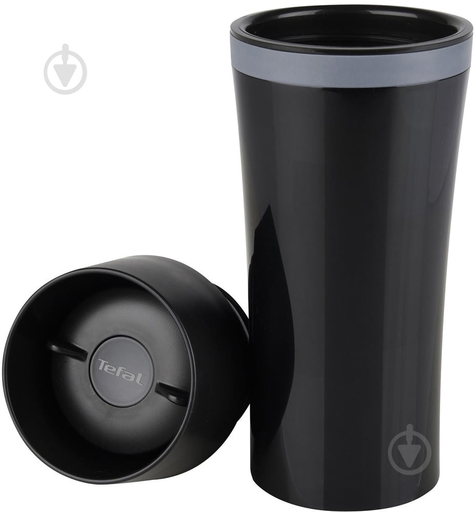 Термочашка Tefal Travel Mug Fun 0,36 л черная - фото 2