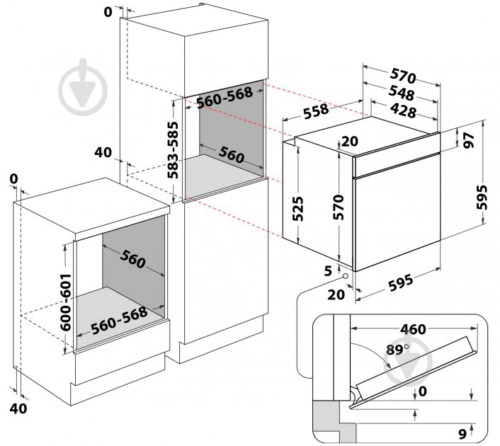 Духовой шкаф Whirlpool OASKP8V1SWBLG - фото 4