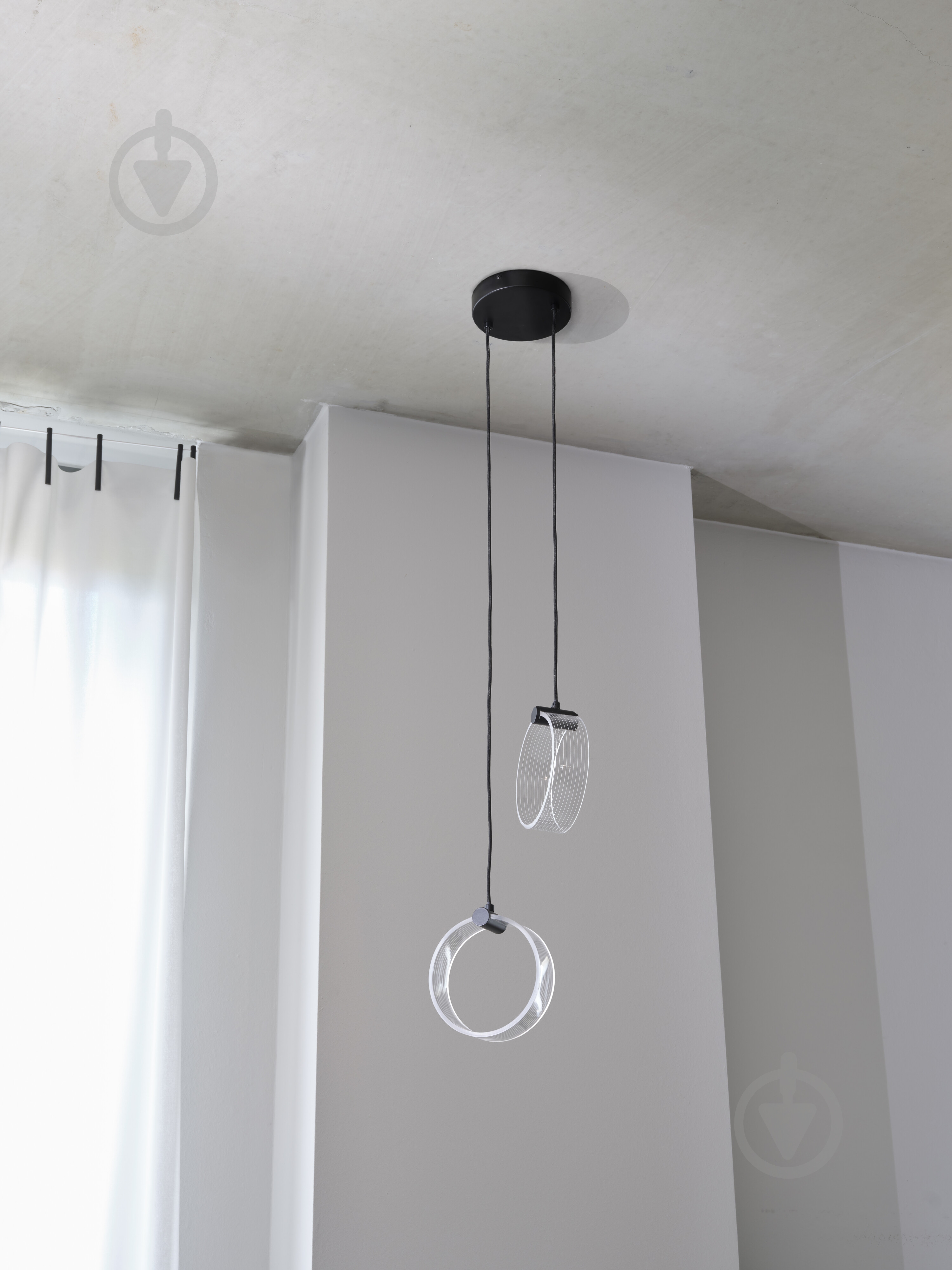 Подвес Ledvance Decor Circle 2XPendant Click CCT 3000/4200/6500K 14 Вт черный - фото 9