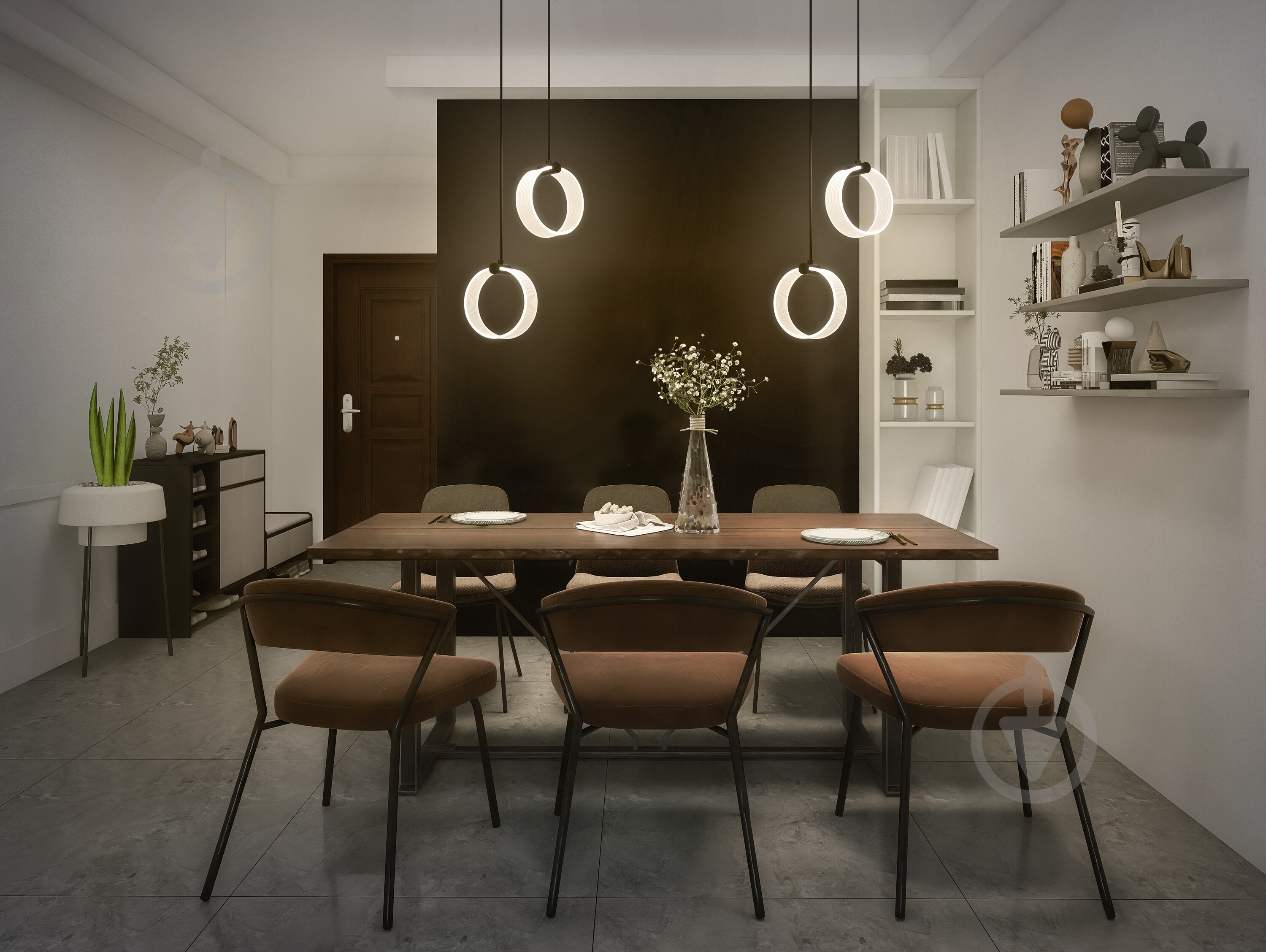 Подвес Ledvance Decor Circle 2XPendant Click CCT 3000/4200/6500K 14 Вт черный - фото 19