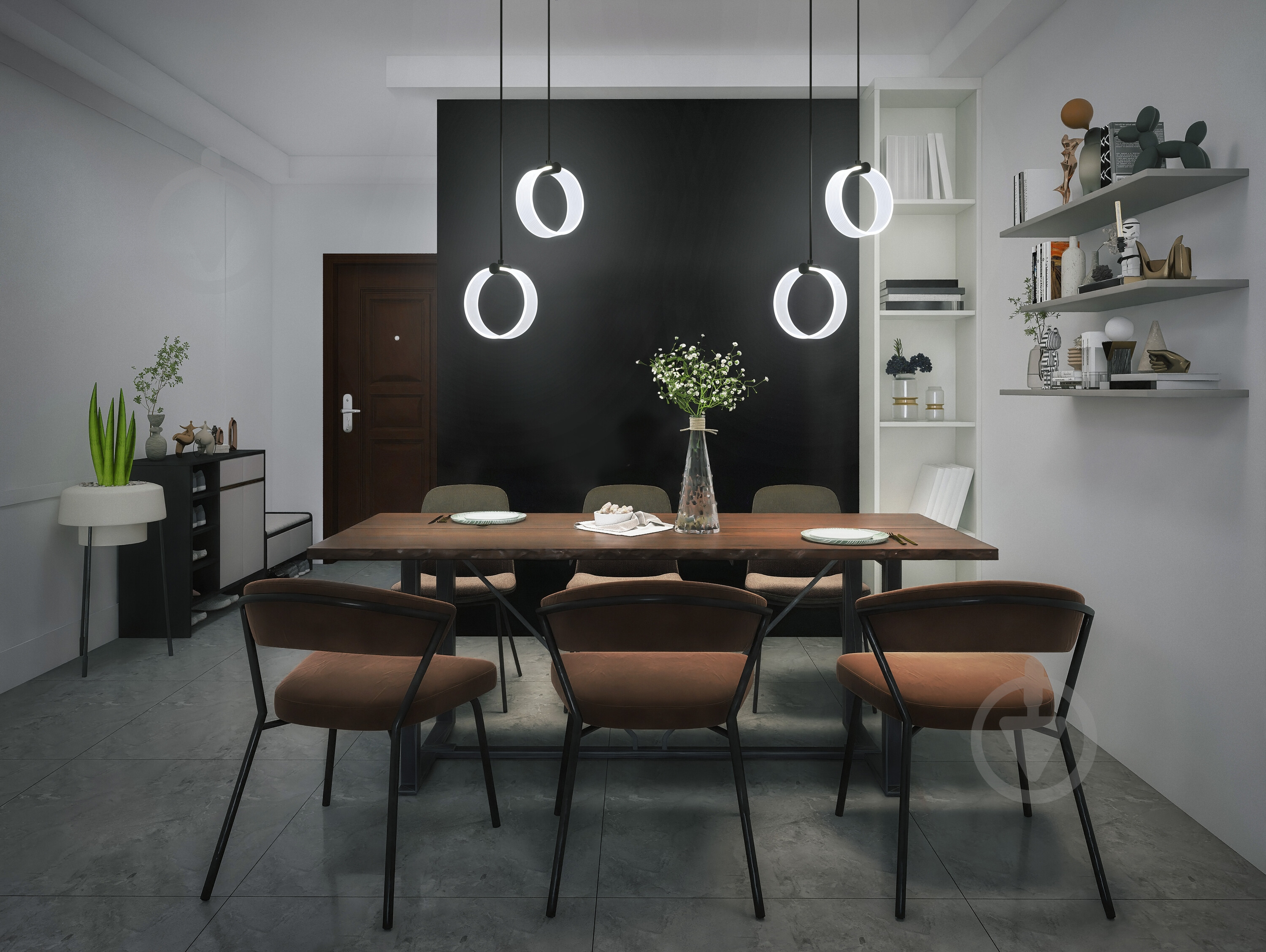 Подвес Ledvance Decor Circle 2XPendant Click CCT 3000/4200/6500K 14 Вт черный - фото 20