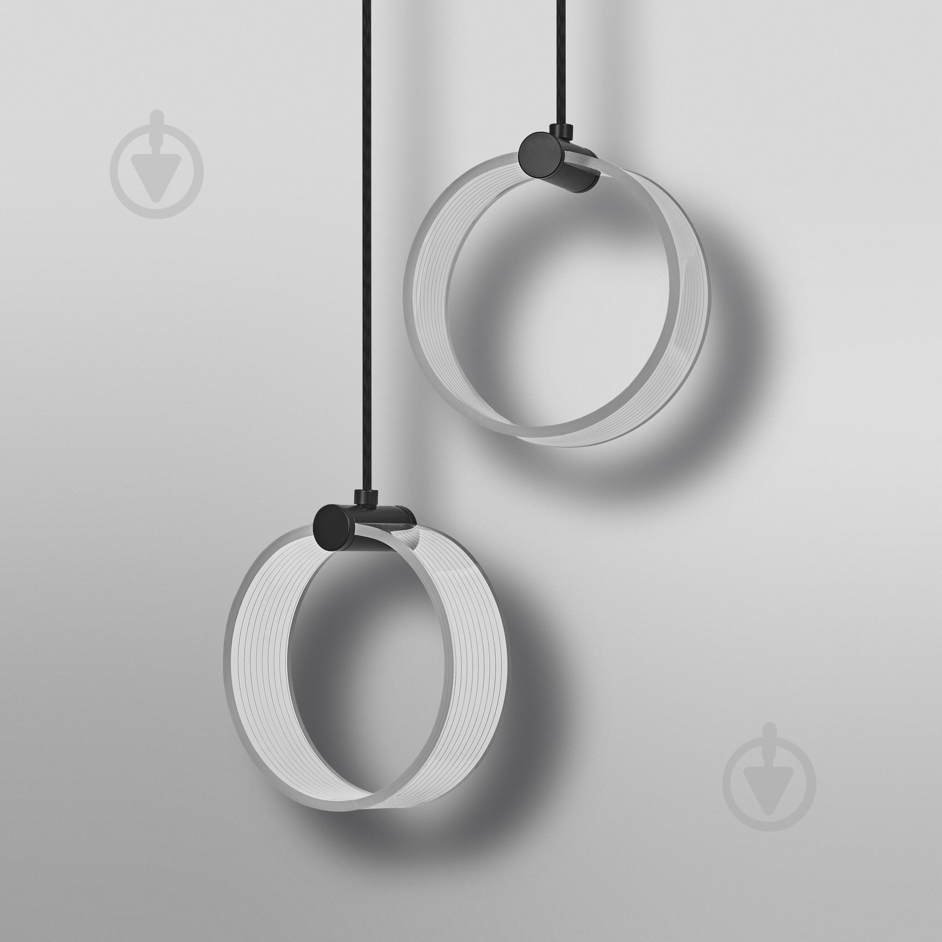 Подвес Ledvance Decor Circle 2XPendant Click CCT 3000/4200/6500K 14 Вт черный - фото 5