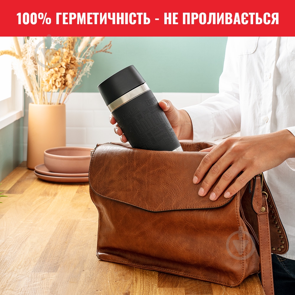 Термочашка Tefal Travel Mug Fun 0,36 л K3081114 - фото 3 Термочашка Tefal Travel Mug Fun 0,36 л K3081114 - фото 3