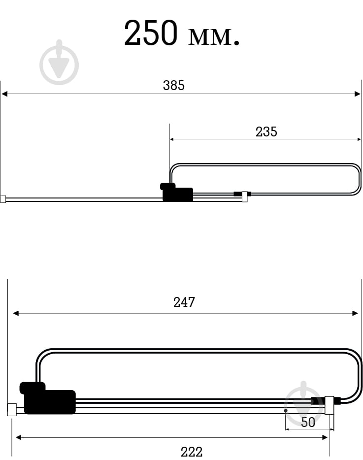 Микролифт DC для шкафа L-250 мм выдвижной - фото 4