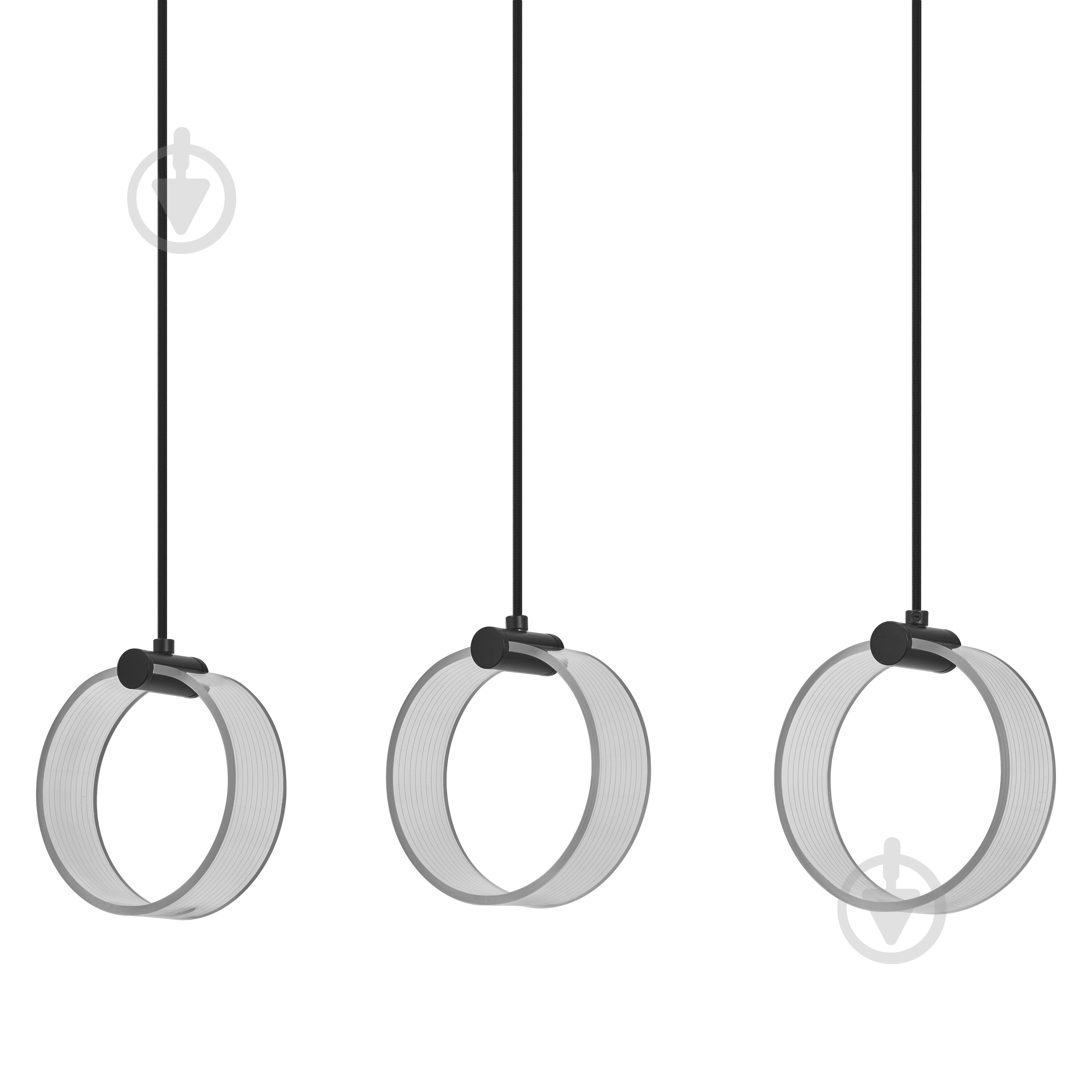 Подвес Ledvance Decor Circle 3XPendant NL Click CCT 20 Вт черный - фото 3